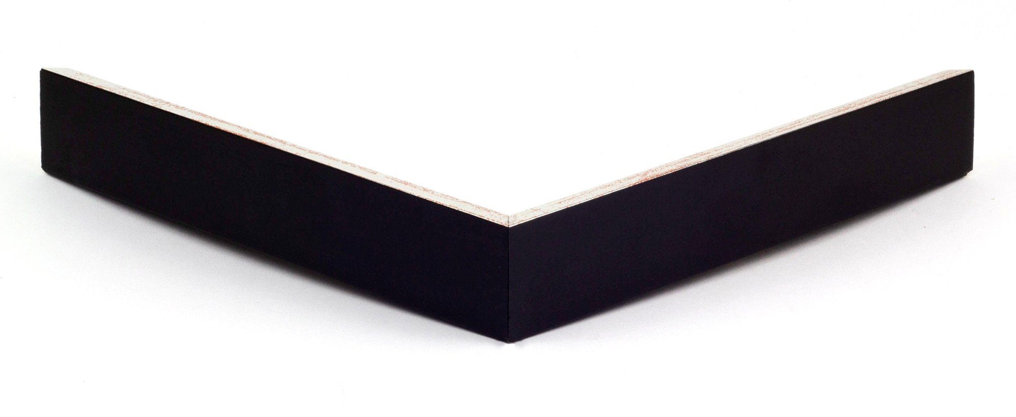 Schwarz cm, Einzelrahmen Schattenfugenrahmen Holz (1 Lissabon, Silber, BIRAPA 20x25 Stück),
