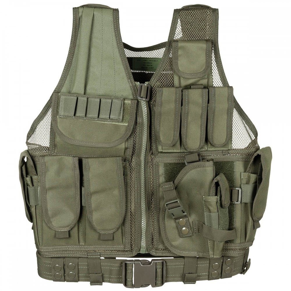 MFH Funktionsweste 04473A - Molle Träger Weste USMC - oliv