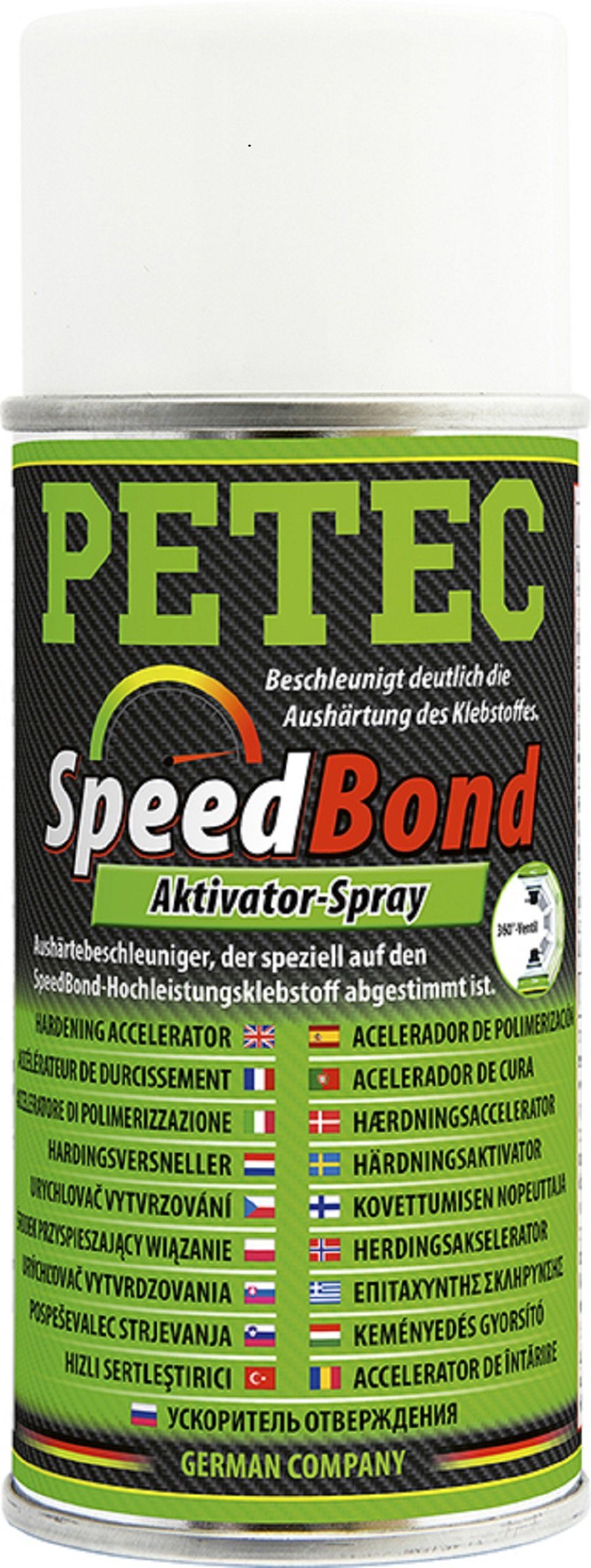 Kleberspachtel SpeedBond 93515 Petec Spray Petec Aktivator