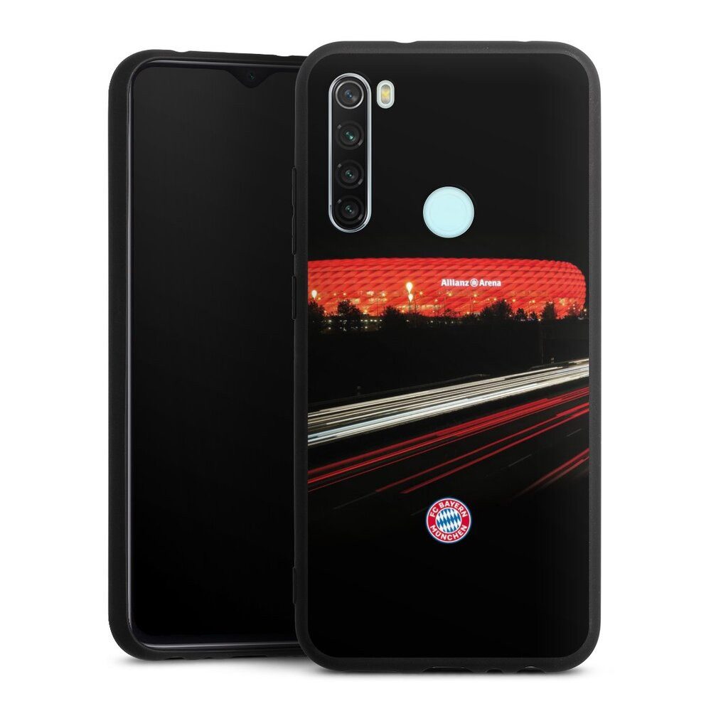 DeinDesign Handyhülle FC Bayern München FCB Stadion FC Bayern München Allianz Arena, Xiaomi Redmi Note 8 Silikon Hülle Premium Case Handy Schutzhülle