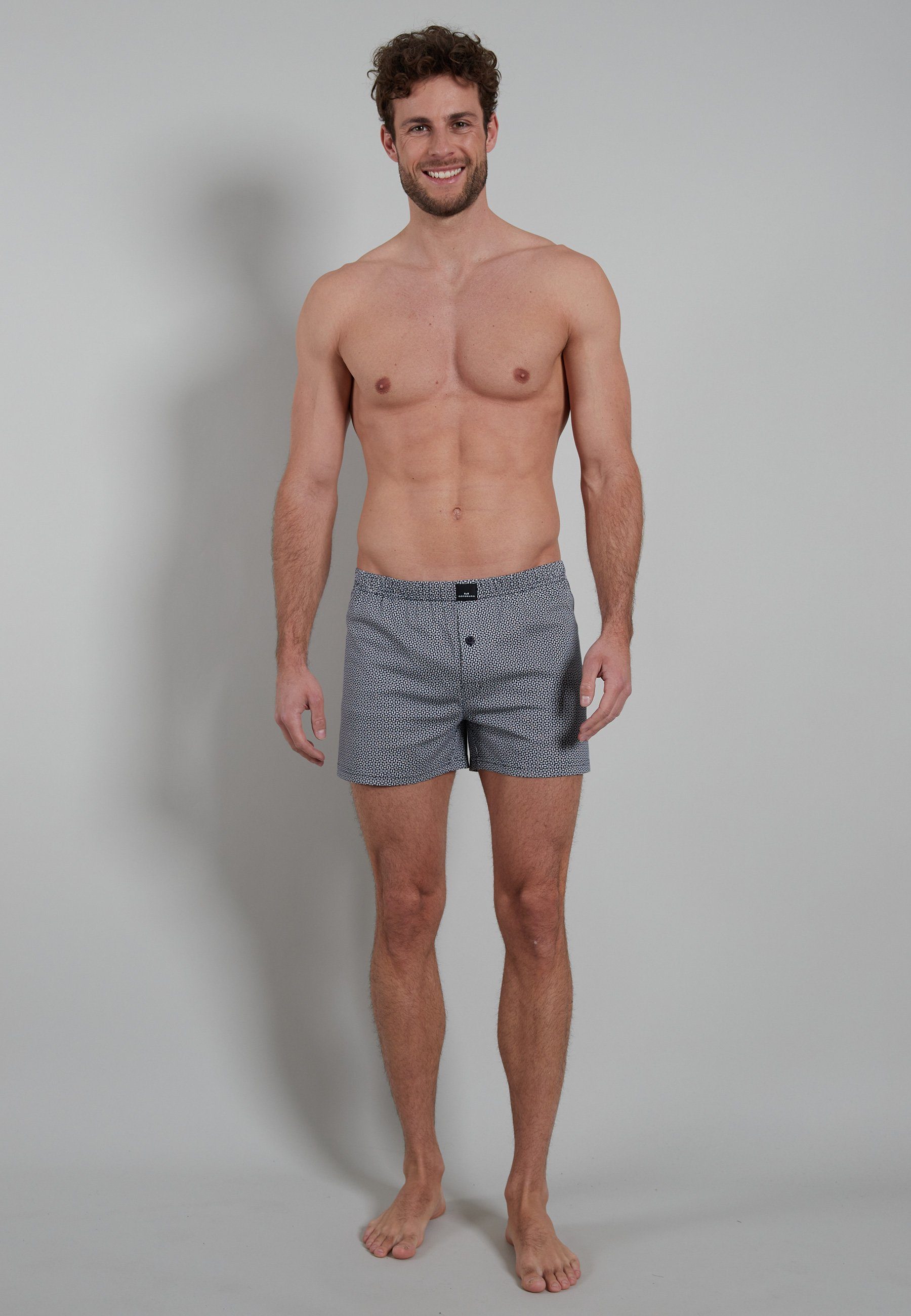 GÖTZBURG Boxer Brooklyn (2er-Pack) mit Muster, weich, Baumwolle, elastisch, günstig online kaufen