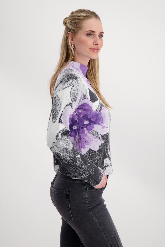 Monari Rundhalspullover