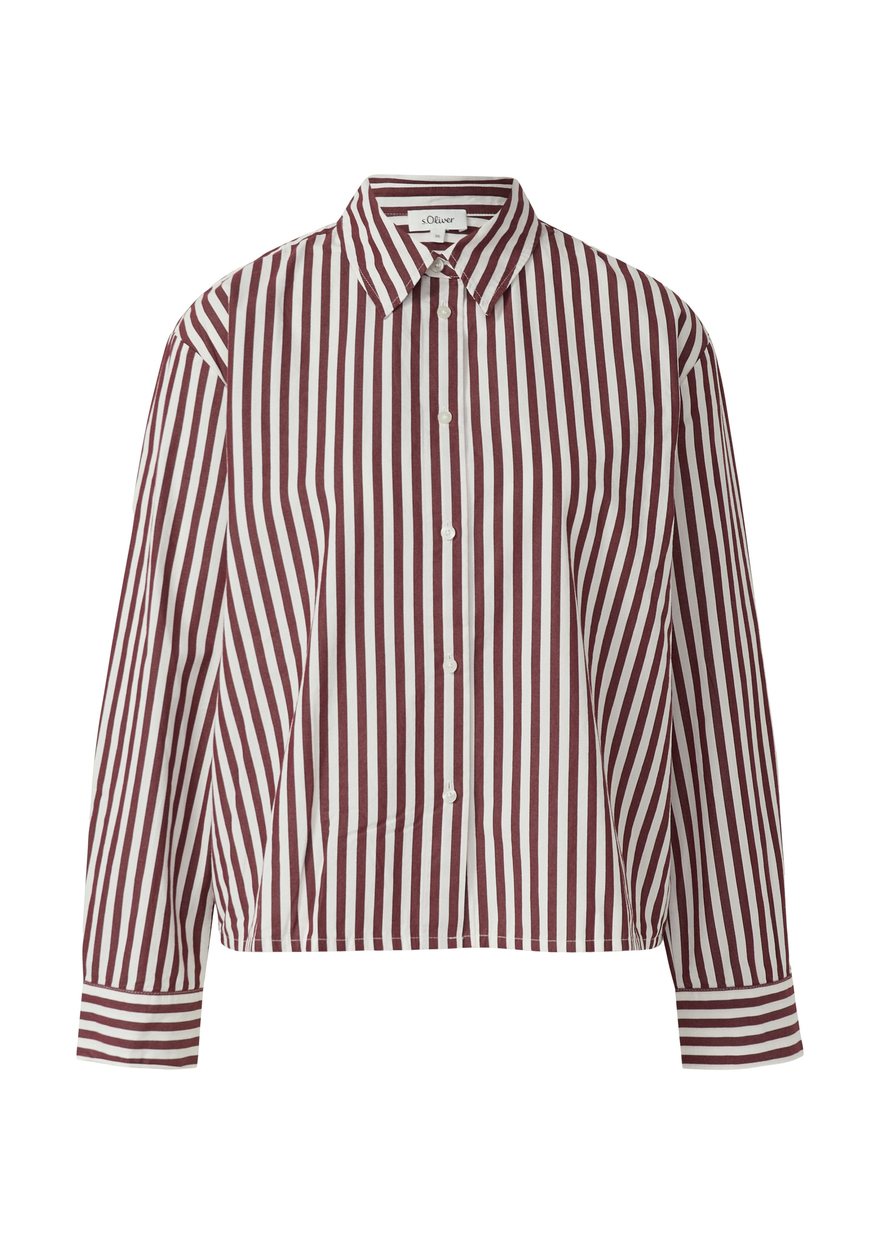 s.Oliver Hemdbluse mit Streifen Muster