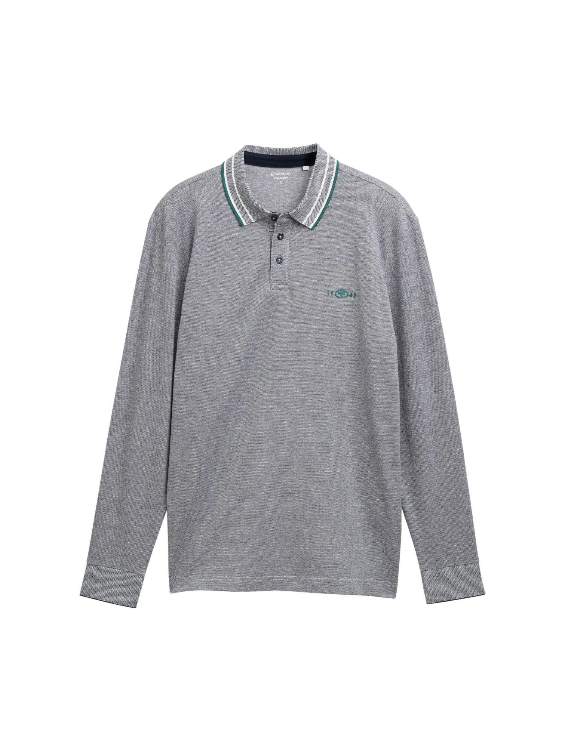 TOM TAILOR Poloshirt detailed polo shirt