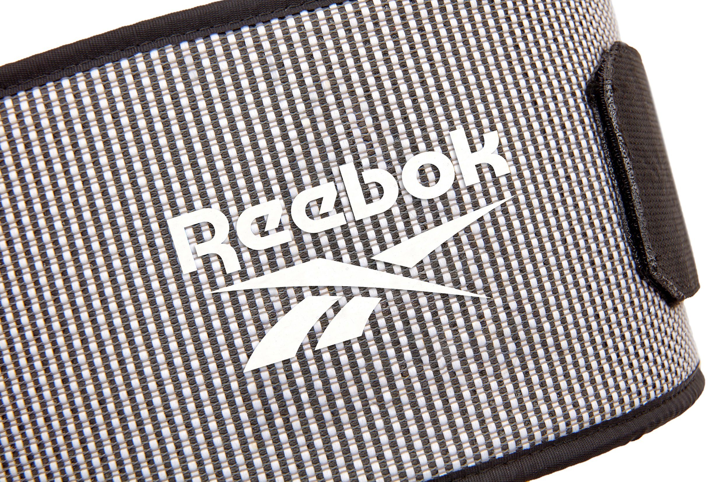 Reebok Rücken Stützgürtel Reebok Flexweave Powerlifting-Gürtel Weiß