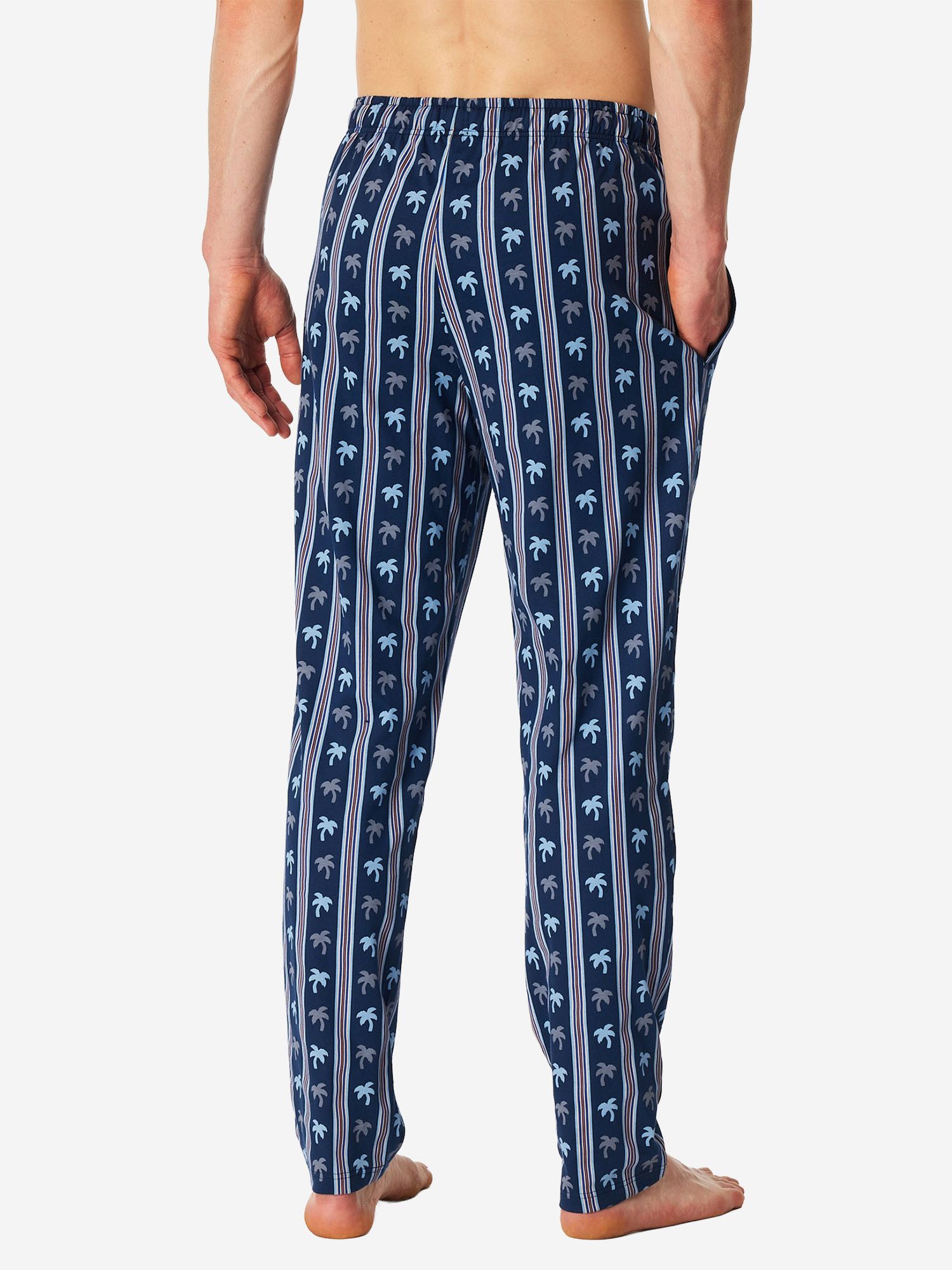 Schiesser Pyjamahose Mix Relax Schlafhose, Nacht Hose, Loungehose