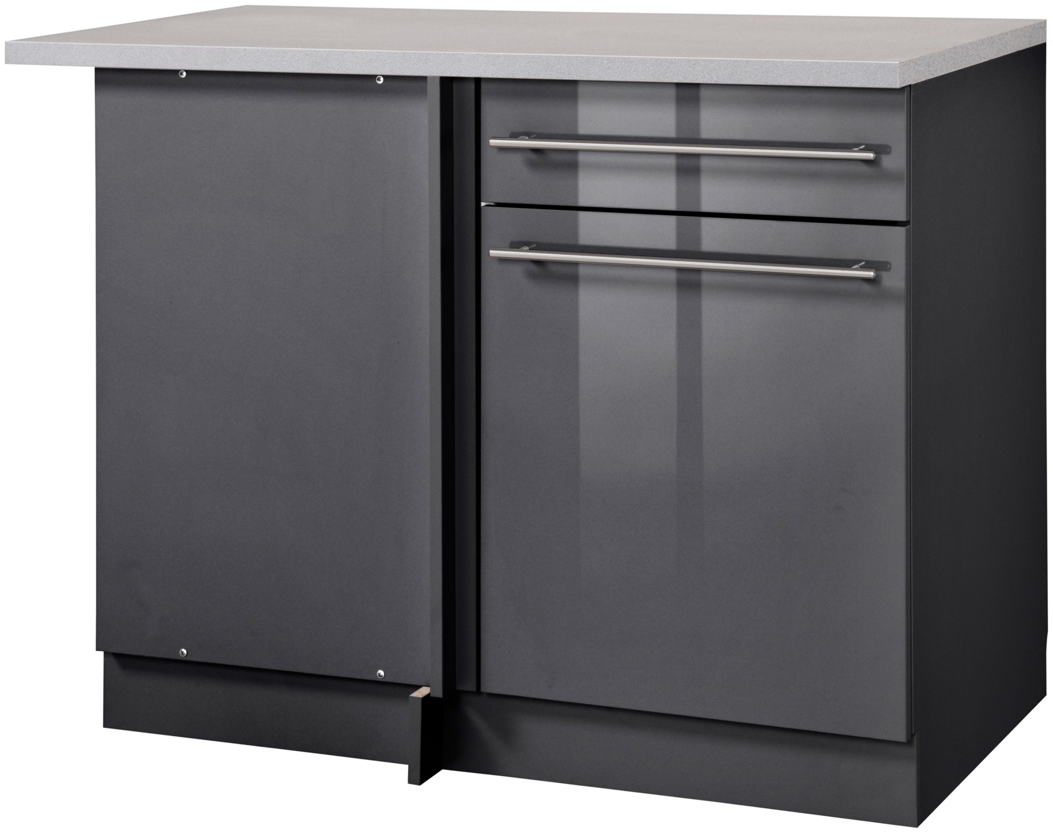 wiho Кухни Eckunterschrank Chicago 110 cm breit, für eine optimale Raumnutzung
