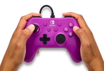 PowerA Kabelgebundener Controller für Nintendo Switch – Grape Purple Controller (offiziell lizenziert)