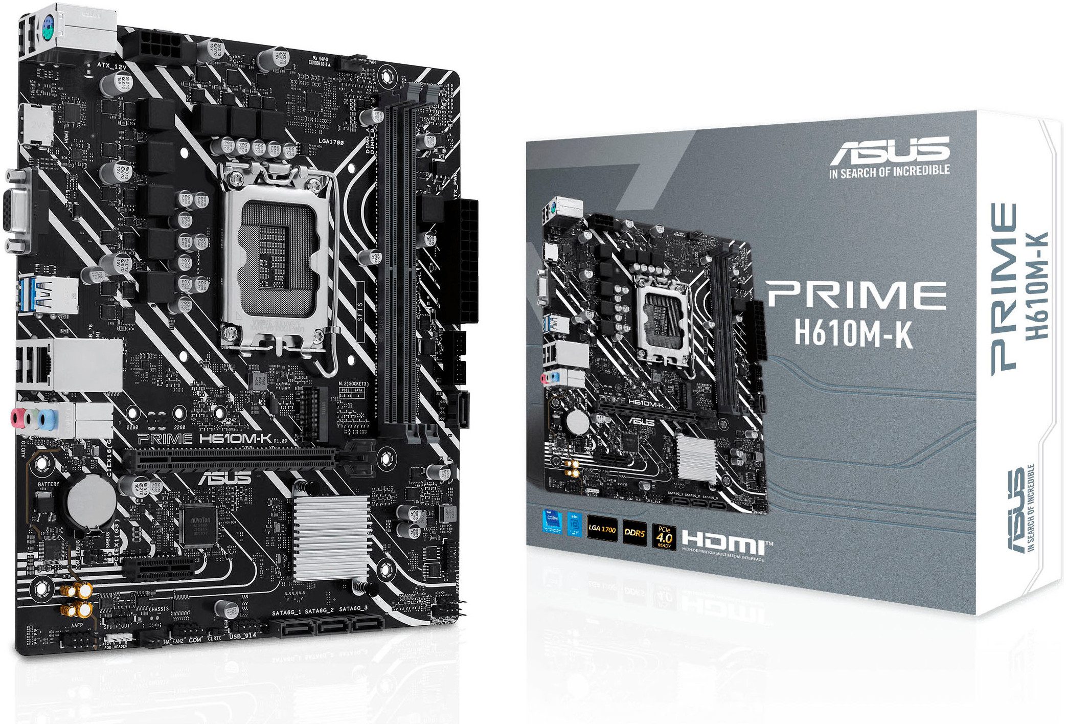 Asus Prime H610M-K Mainboard