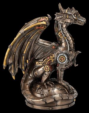 Figuren Shop GmbH Fantasy-Figur Drachenfigur - Steampunk Wächter - Veronese - Fantasy Dekoration