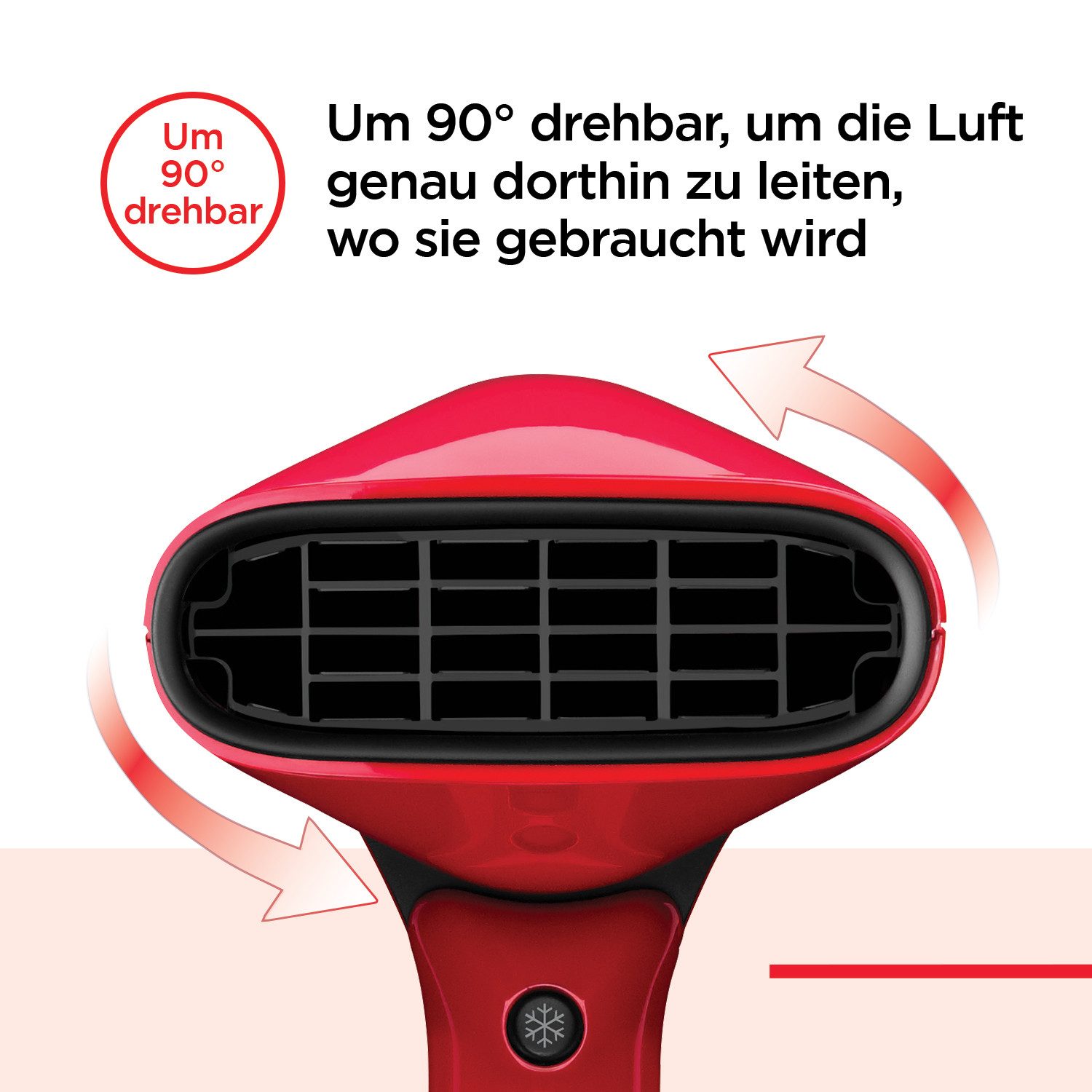 Revlon Haartrockner Haartrockner mit Luftstromregelung - REVLON Airflow Control, RVDR5320E, 2000 W, kompakter Trockner, Frisierdüse + Lockenverstärkungs-Diffusor, 2000 W