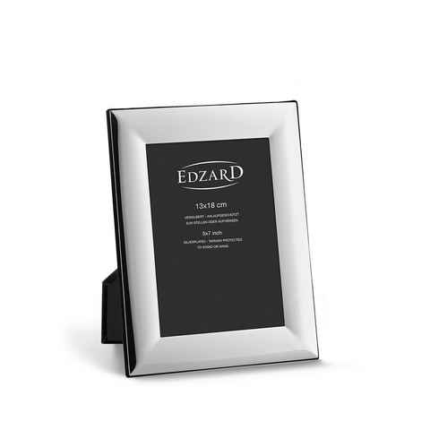 EDZARD Bilderrahmen Gela, versilbert und anlaufgeschützt, für 13x18 cm Foto