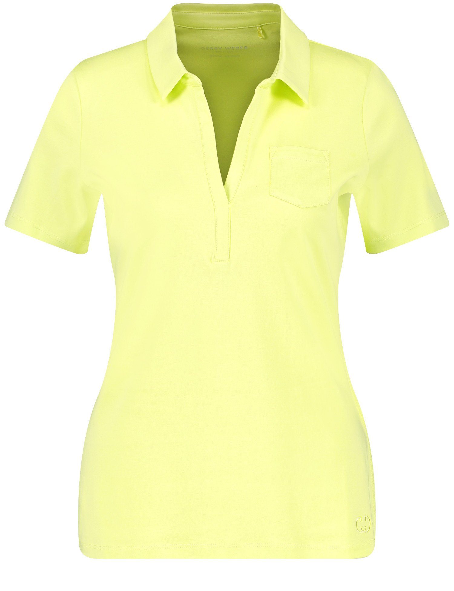 GERRY WEBER Poloshirt Kurzarm Poloshirt Light Lime