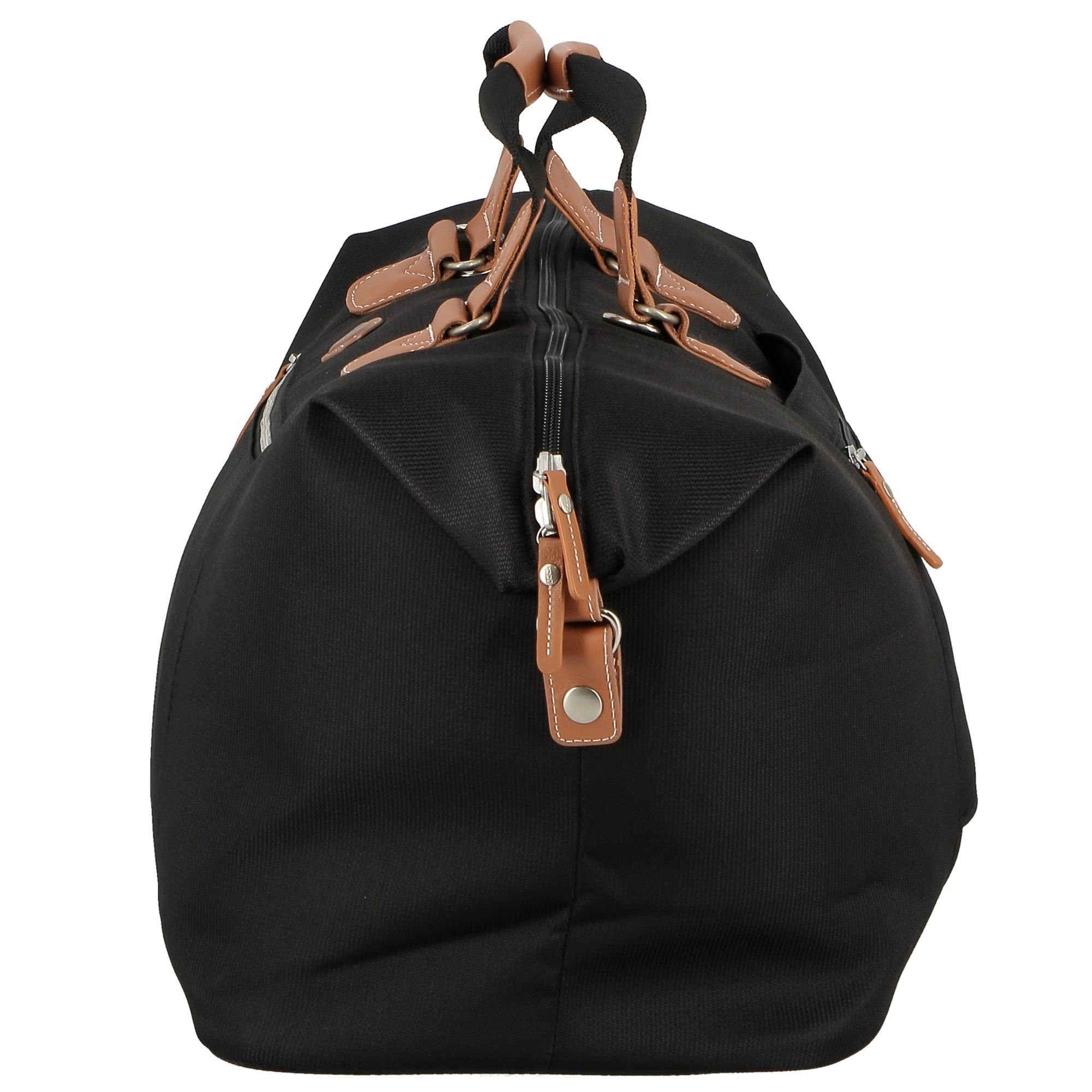 Etretat, Weekender noir Nylon Jump