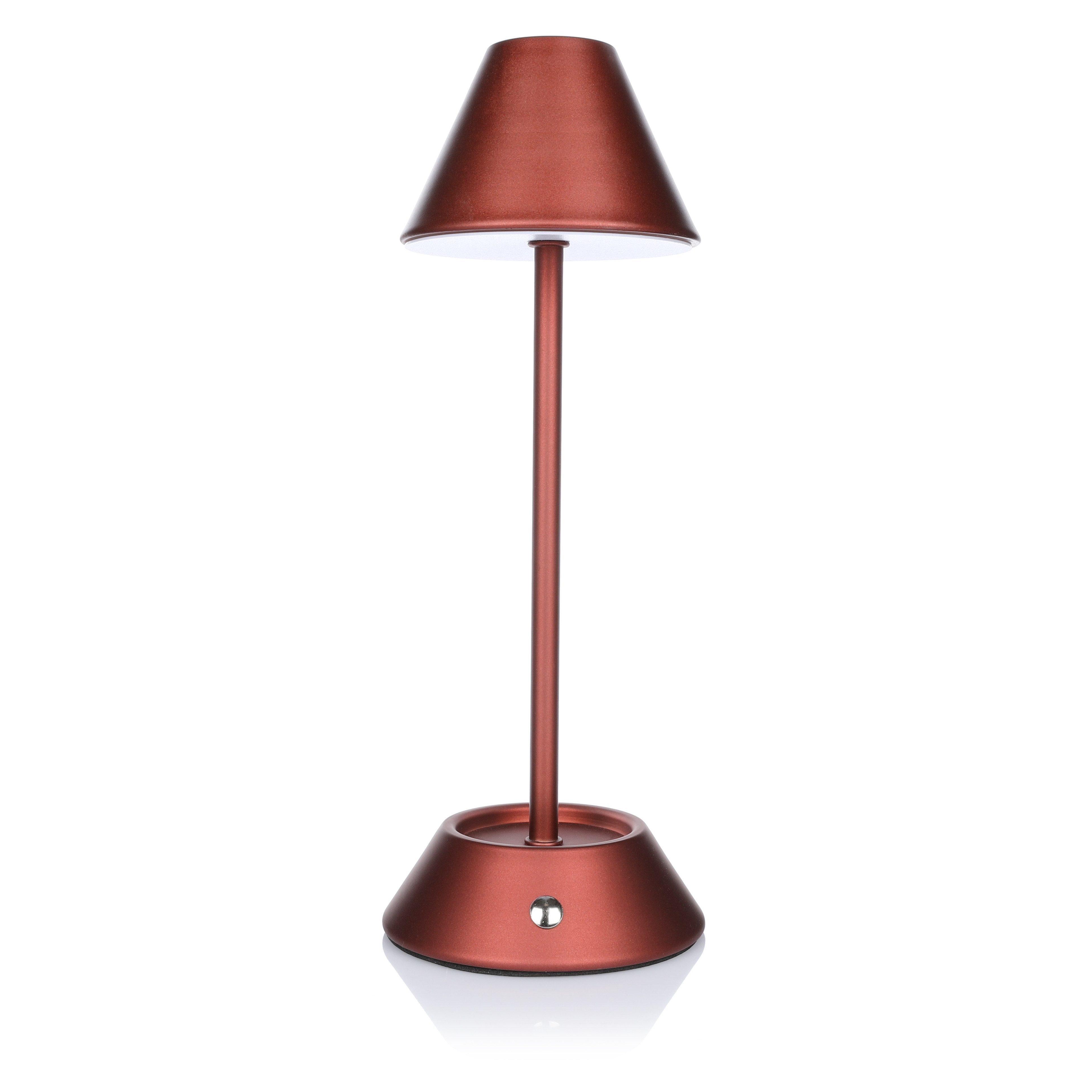 Nordstern LED Tischleuchte Akku Tischlampe, Kabellos und dimmbar mit 3 Farb günstig online kaufen