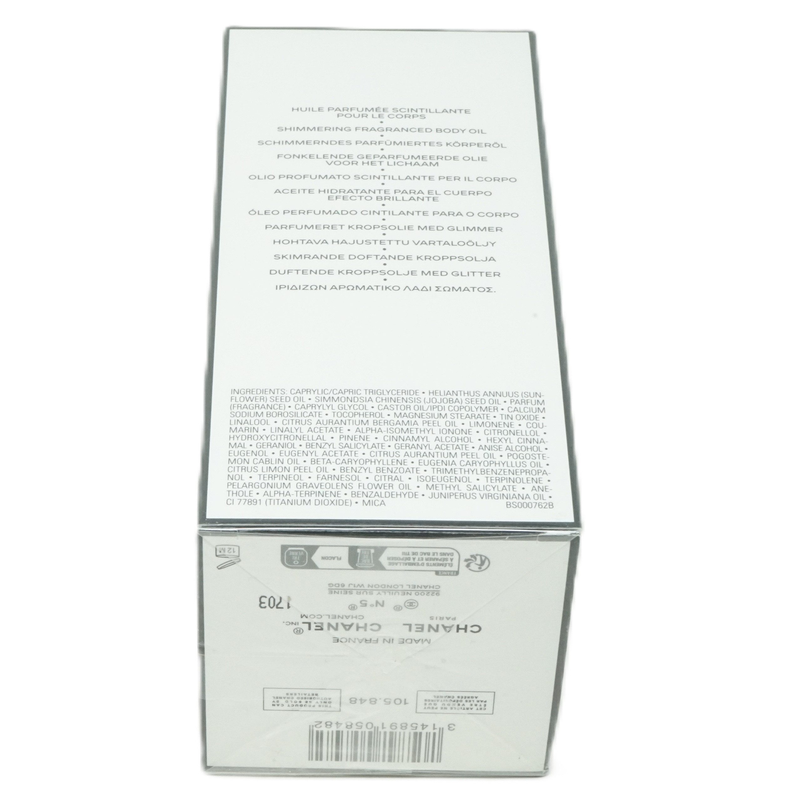 CHANEL Körperöl Chanel No 5 The White Gold Body Oil 250 ml