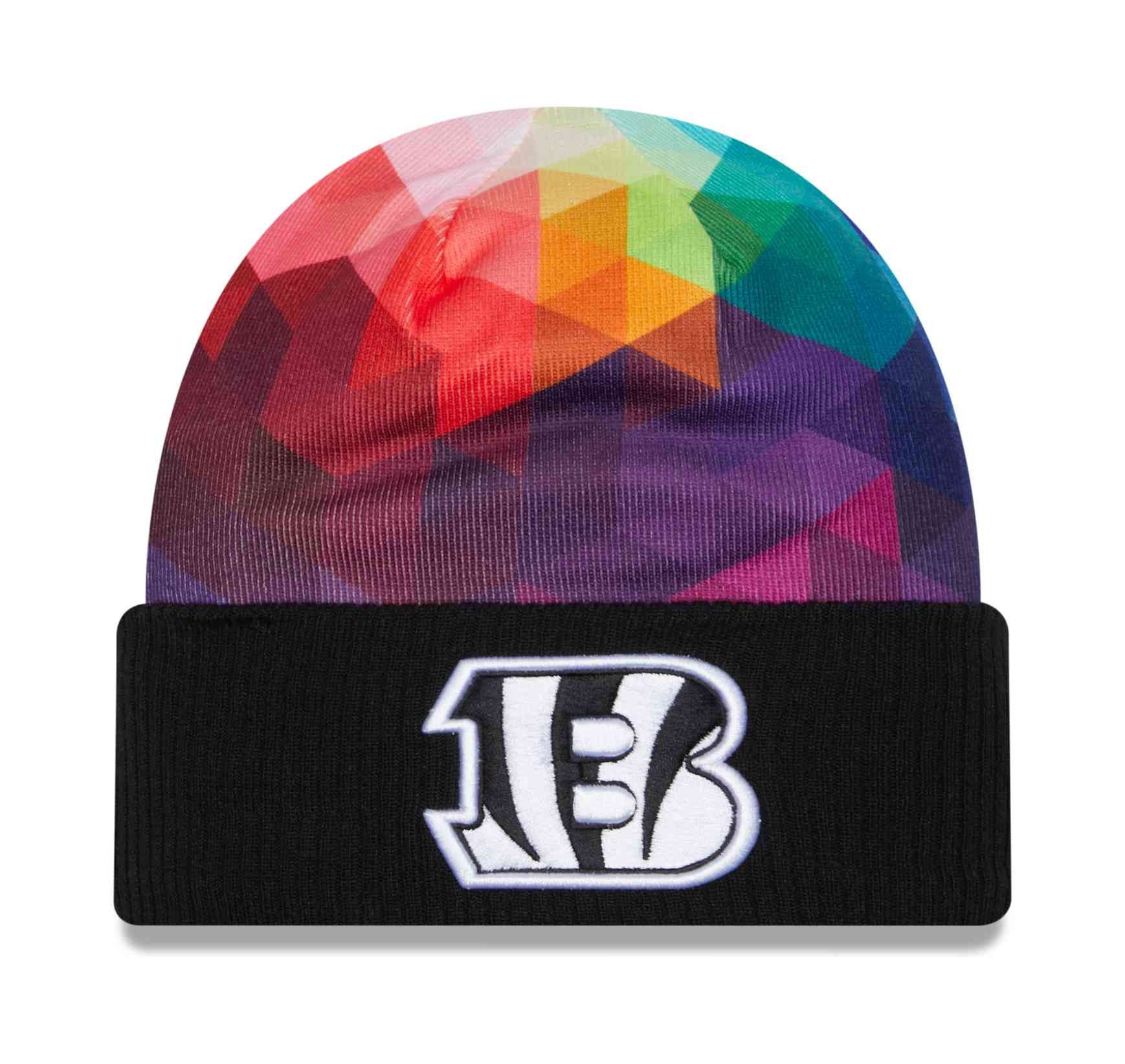 New Era Beanie NFL Cincinnati Bengals 2023 Crucial Catch Knit