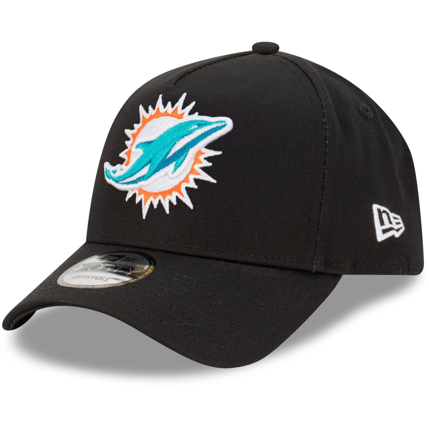Cap Dolphins Teams New Miami Era Trucker AFrame Trucker NFL 9Forty