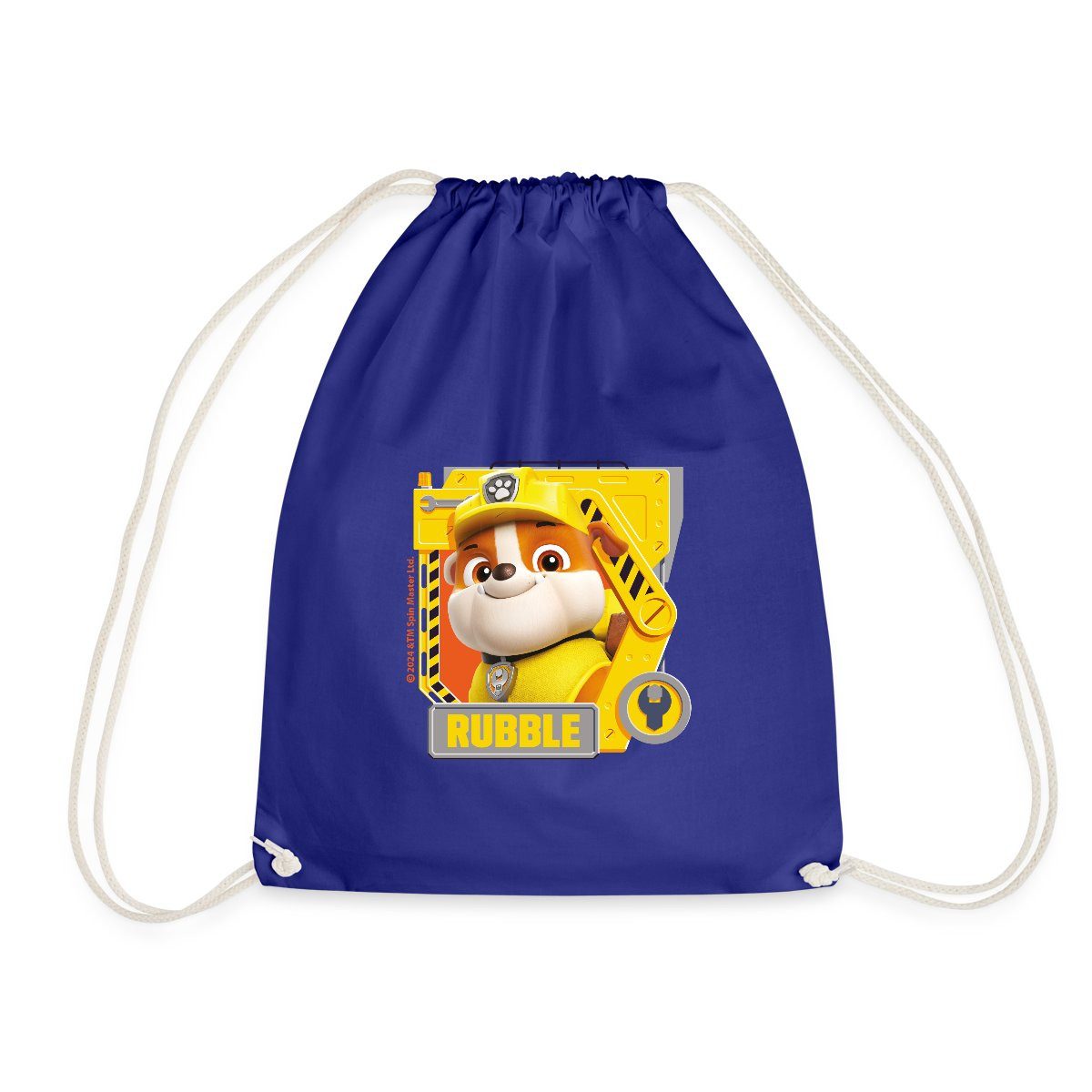 Spreadshirt Turnbeutel Paw Patrol Rubble Charakterdesign Turnbeutel (1-tlg)