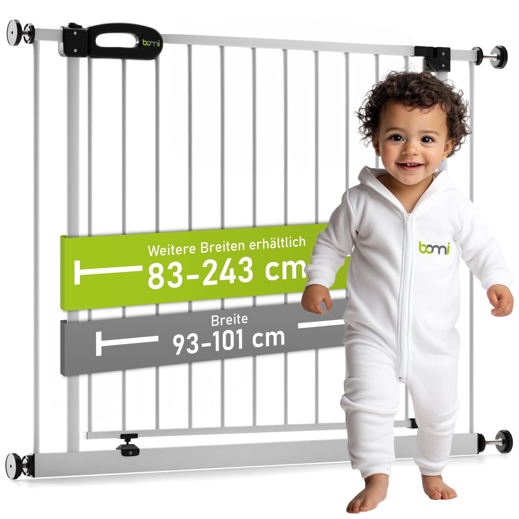 BOMI Türschutzgitter Babygitter Ohne Bohren Merle günstig online kaufen