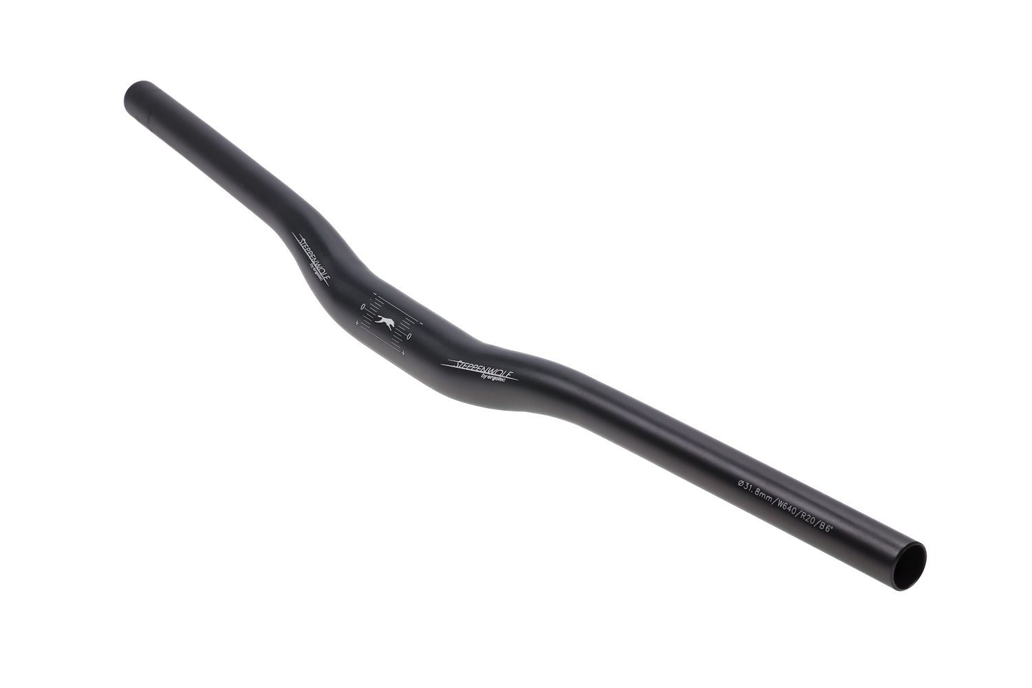 Ergotec Fahrradlenker Fahrrad Lenker Steppenwolf by Ergotec Low Rise 640mm MTB Klemmung, Fahrradlenker, (1-tlg)