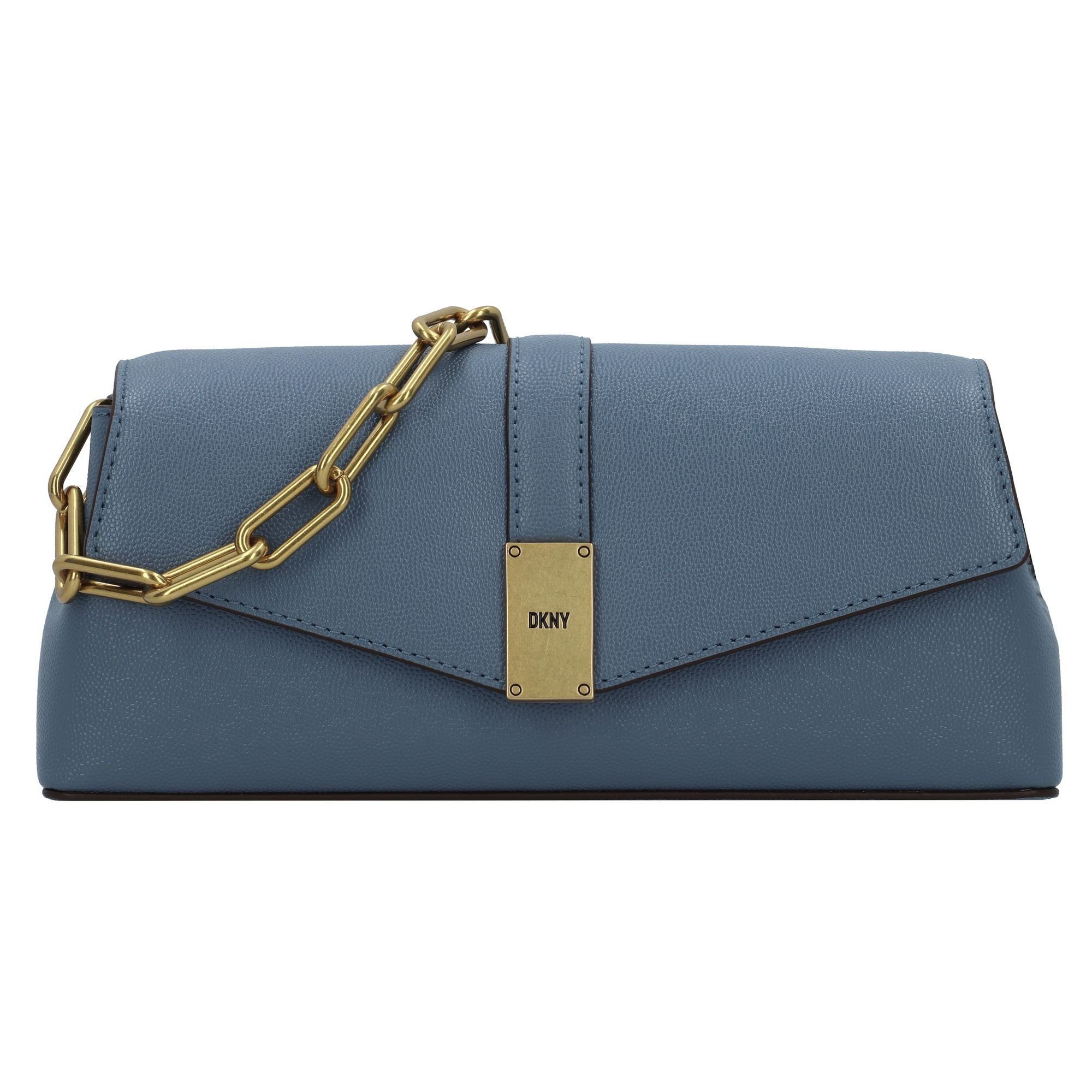 DKNY Henkeltasche Conner, Leder coastal blue | Henkeltaschen