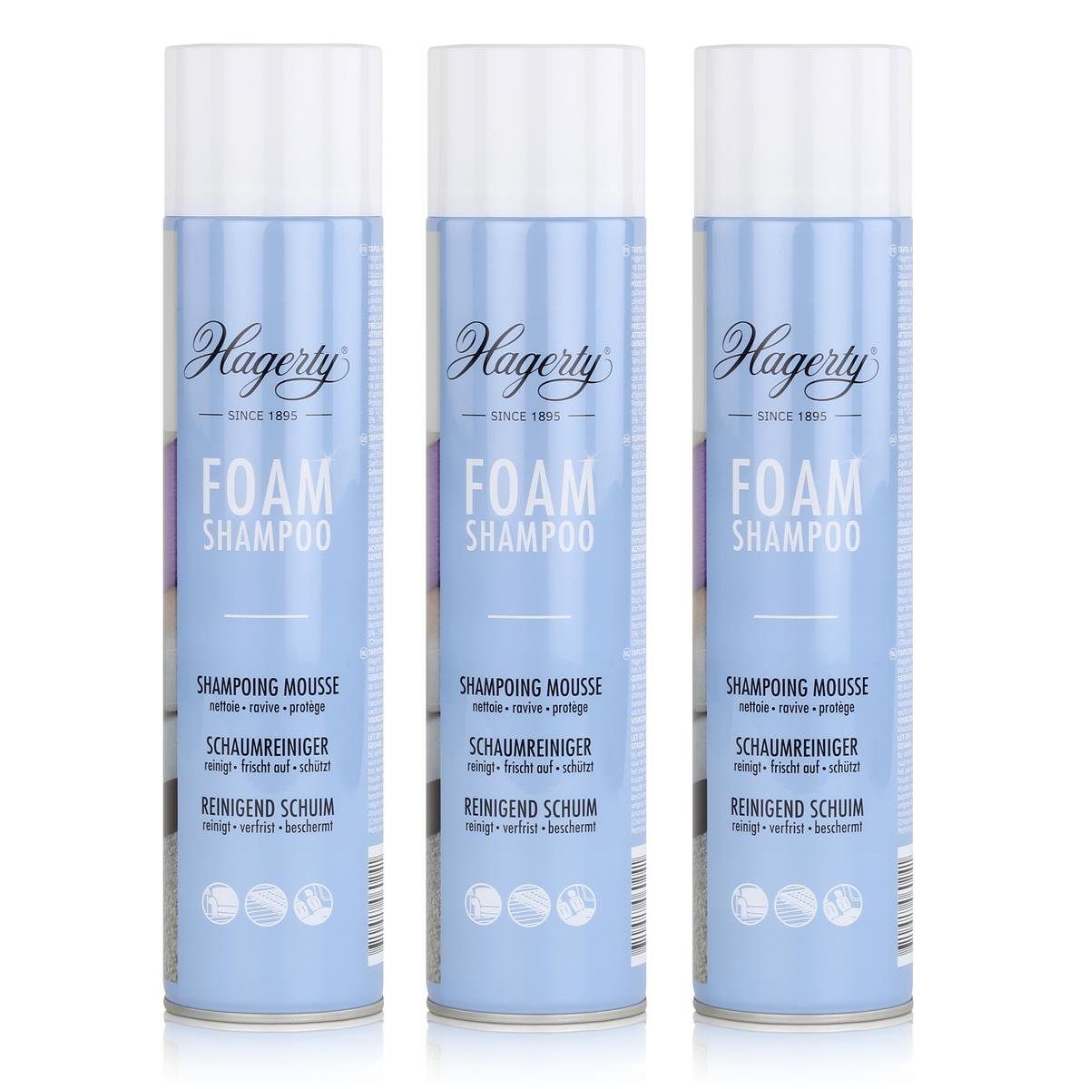 Hagerty Hagerty Foam Shampoo - Schaumreiniger für Teppiche 600ml (3er Pack)  Teppichreiniger