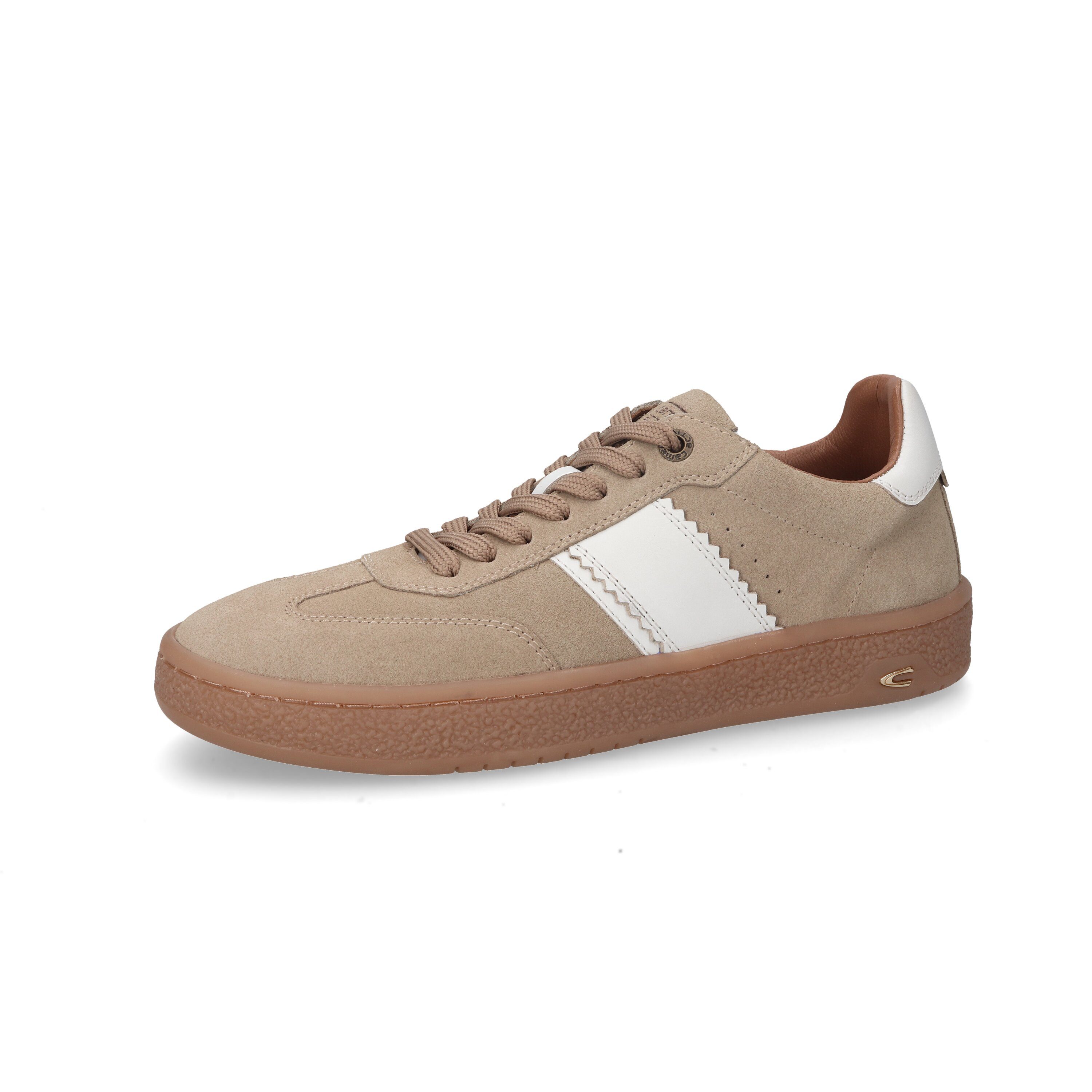 camel active Sneaker split BEIGE/WEISS Sneaker günstig online kaufen