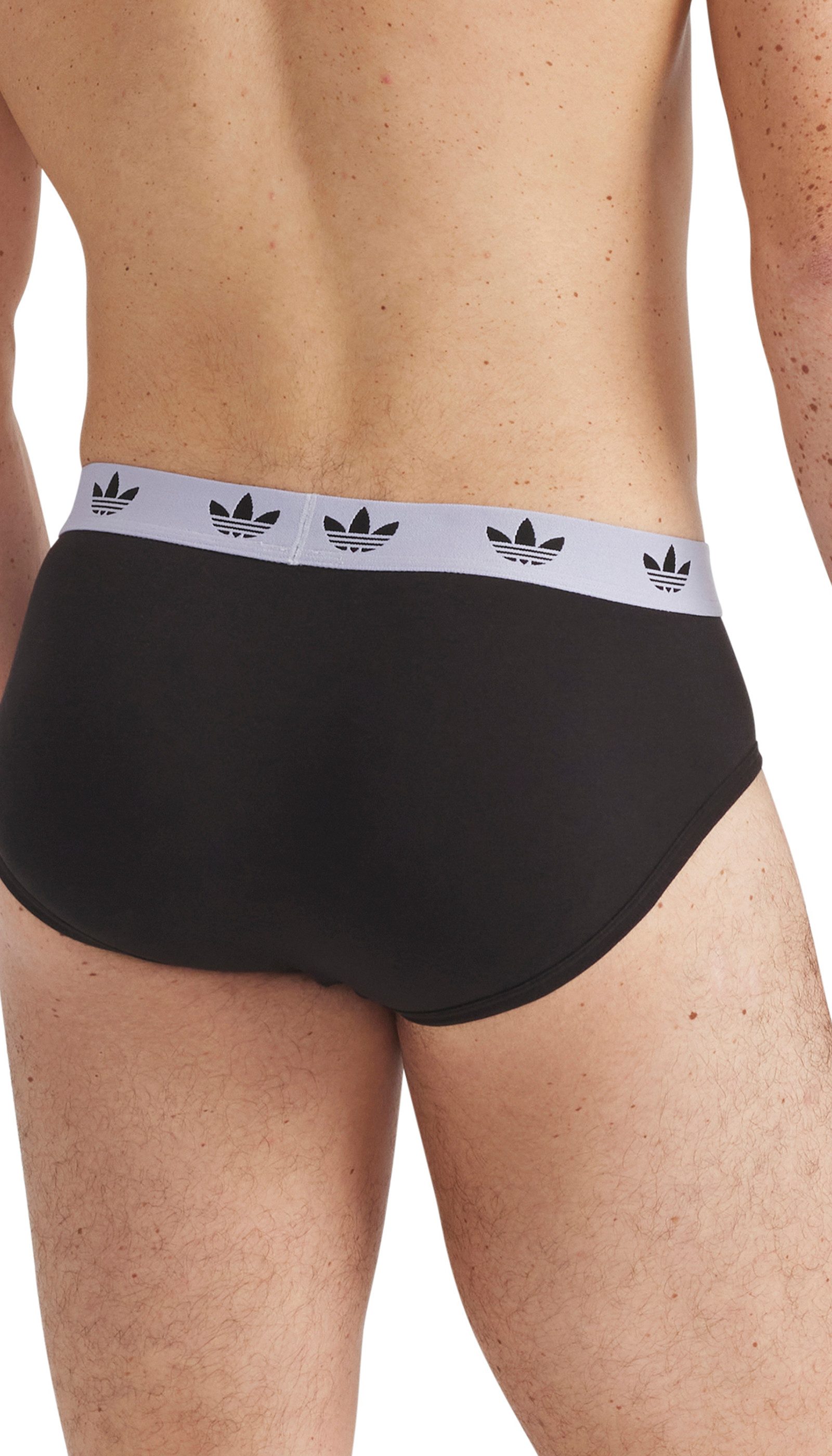 adidas Originals Slip Comfort Flex Cotton (3er Pack) breiter Logo-Bund, elastisch, sportlicher Touch, Baumwollmix