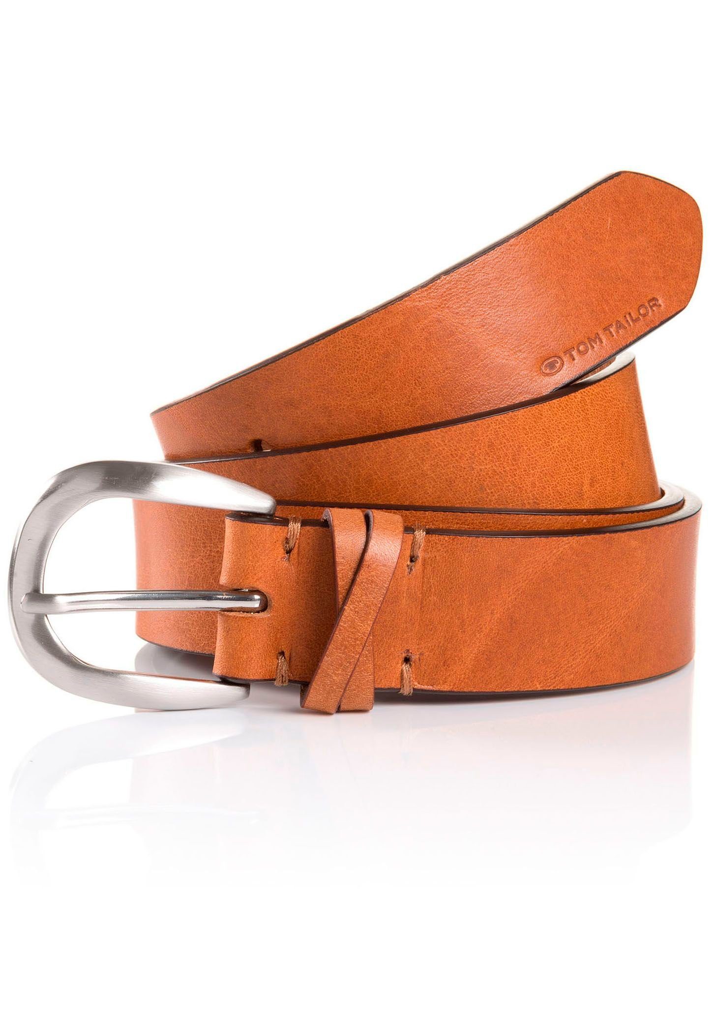 TOM TAILOR Ledergürtel TTNANCY 3 cm günstig online kaufen