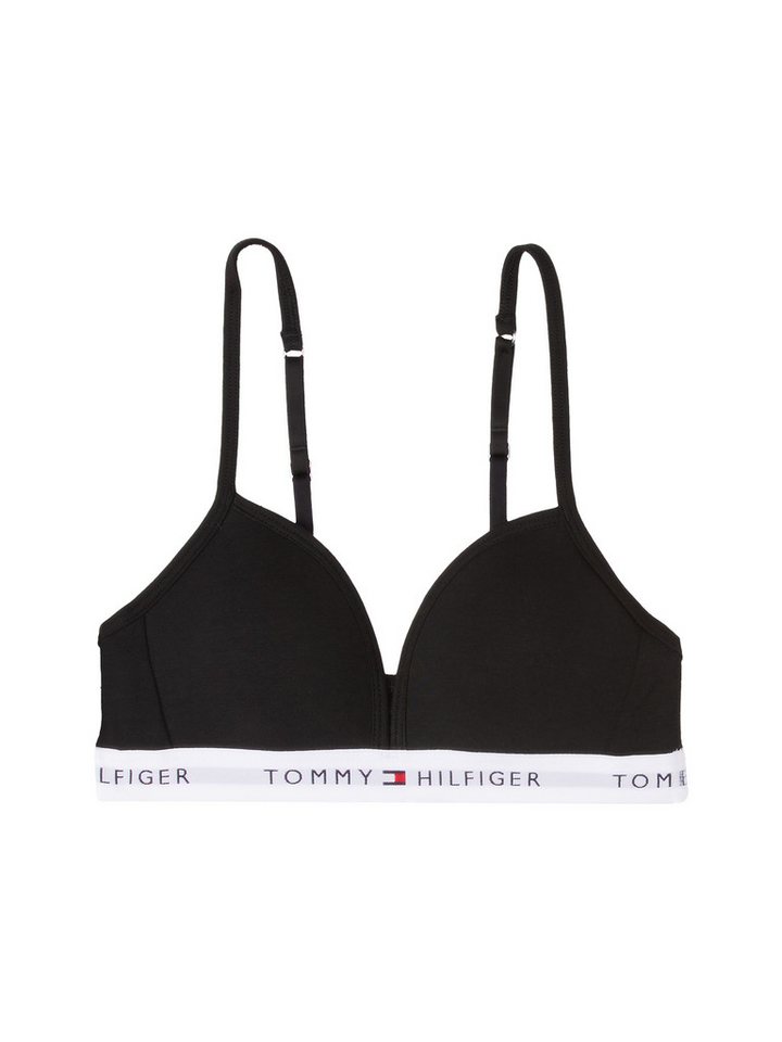 Tommy Hilfiger Underwear Triangel-BH mit Logoschriftzug