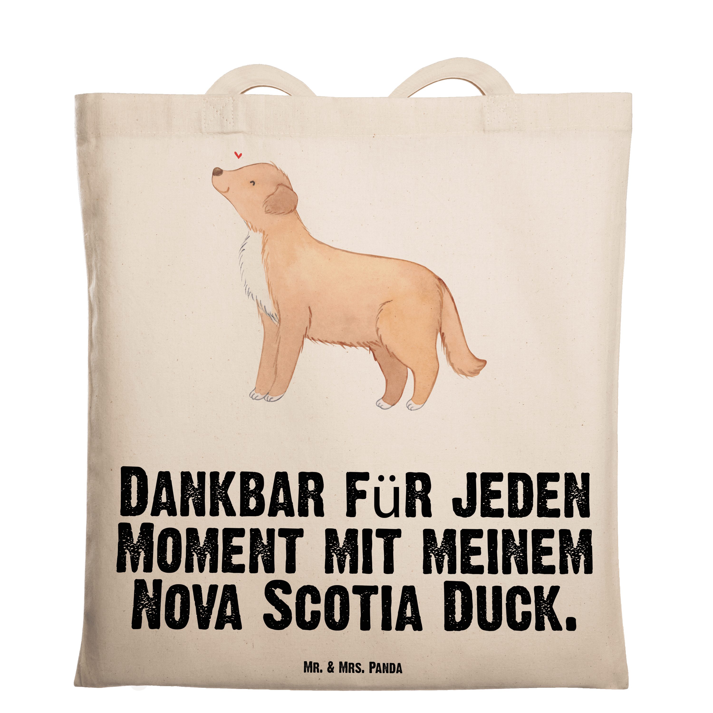 Mr. & Mrs. Panda Tragetasche Scotia Duck To Nova (1-tlg) Moment - Duck Transparent Scotia Nova Geschenk, 