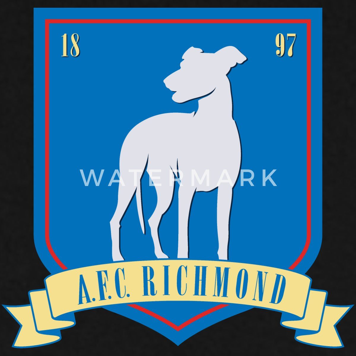 Spreadshirt Sweatshirt Ted Lasso A.F.C Richmond günstig online kaufen