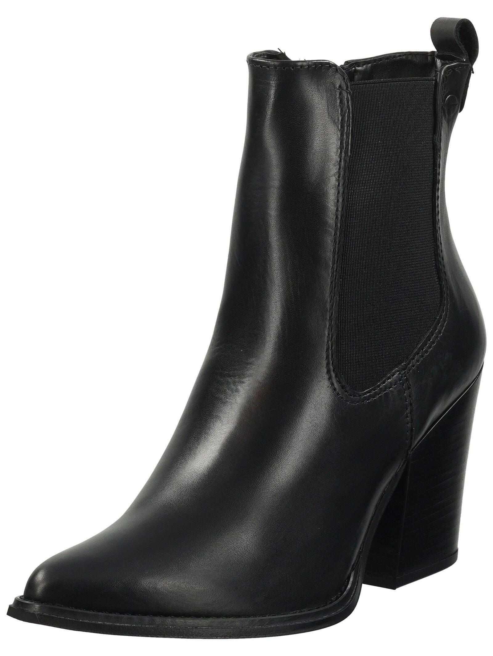 Tamaris Stiefelette Leder/Textil High-Heel-Stiefelette