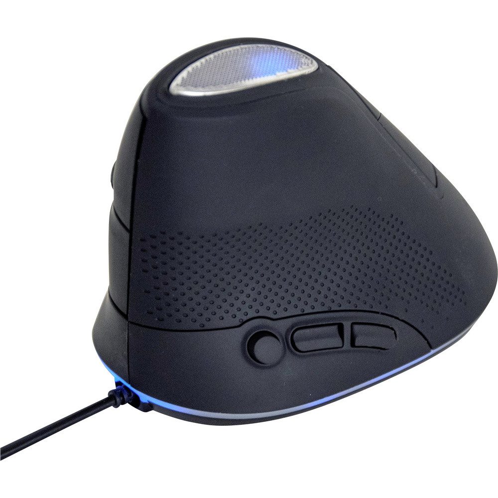 Gembird Gembird MUS-ERGO-03 Ergonomische Maus Kabelgebunden Optisch Grau 6 Mäuse