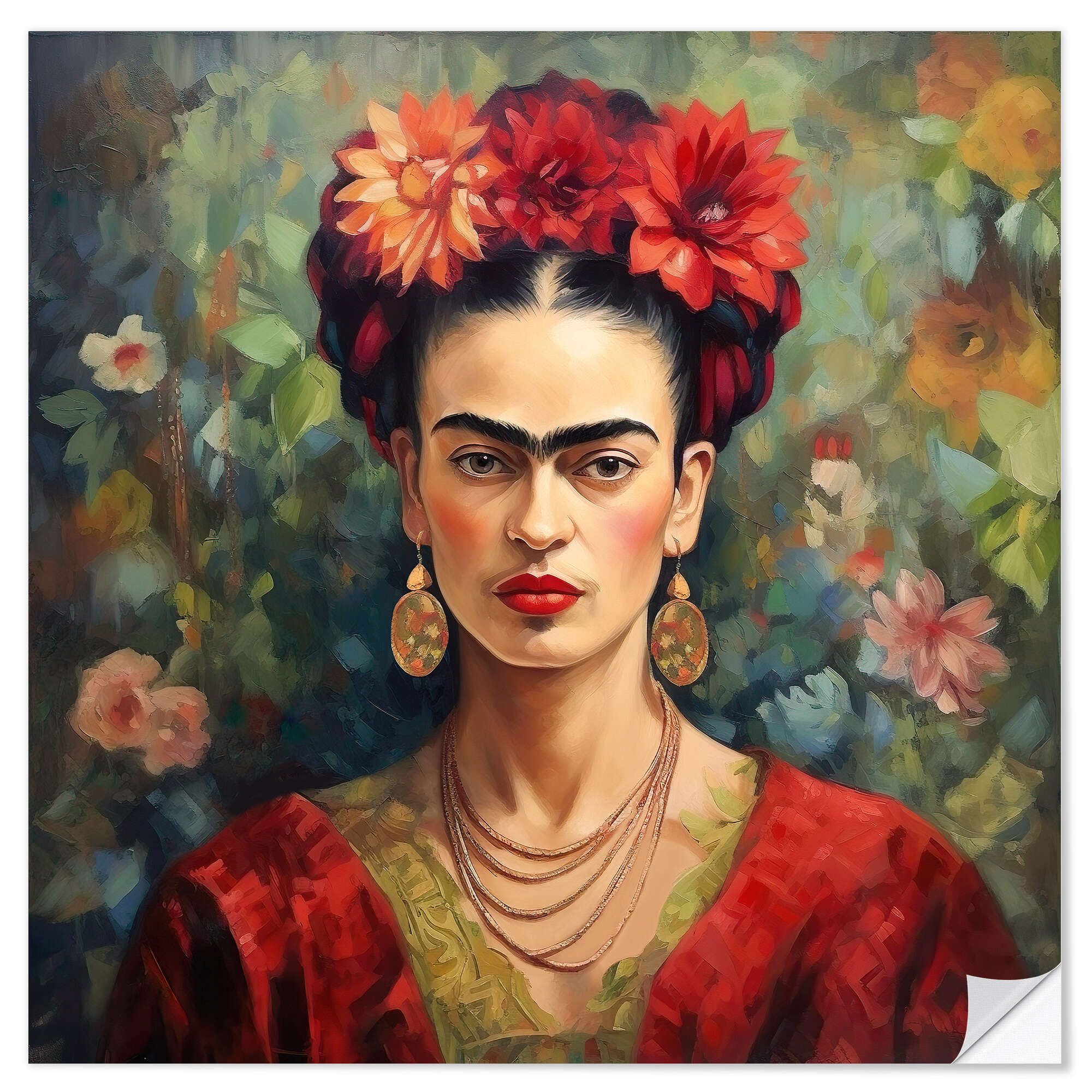 Posterlounge Wandbild Frida Kahlo Vintage, Mark günstig online kaufen