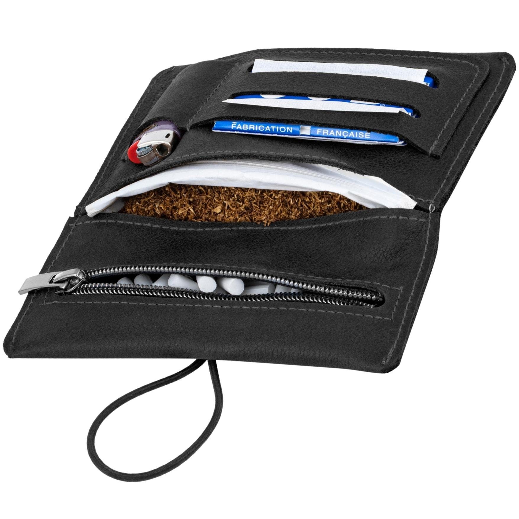 Simaru Tabakbeutel Tabaktasche Drehertasche Sintra, feinstes echt Leder, au günstig online kaufen