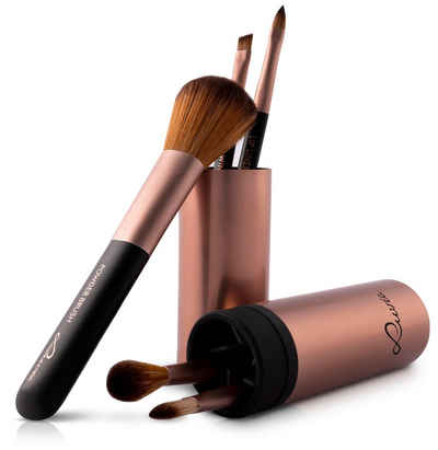 Luvia Cosmetics Kosmetikpinsel-Set »Travel Tube«, 5 tlg.