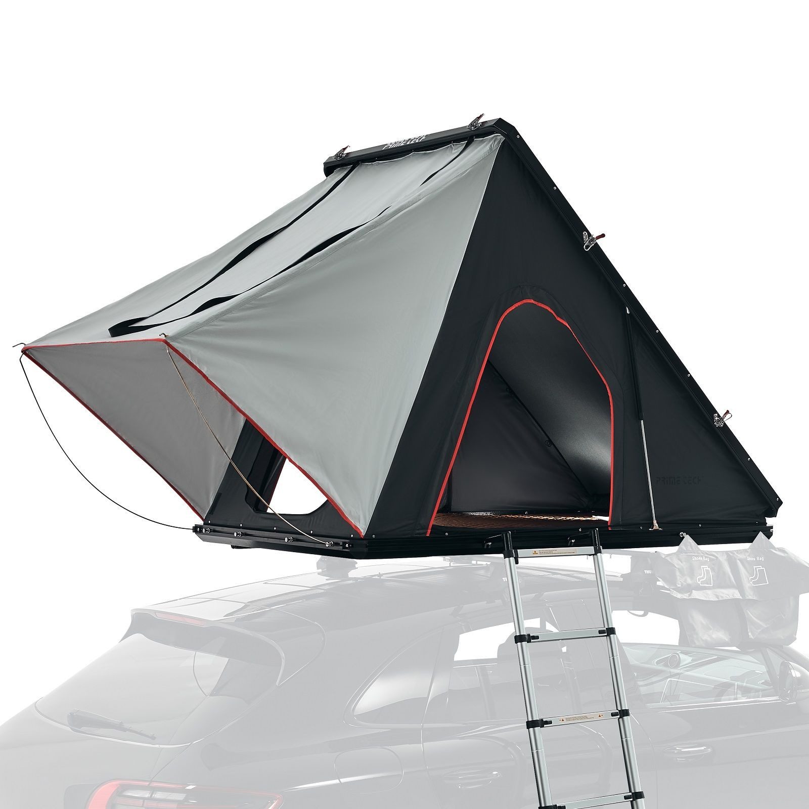 Dachzelt Prime Tech Autodachzelt Gamma XL (schwarz/grau)