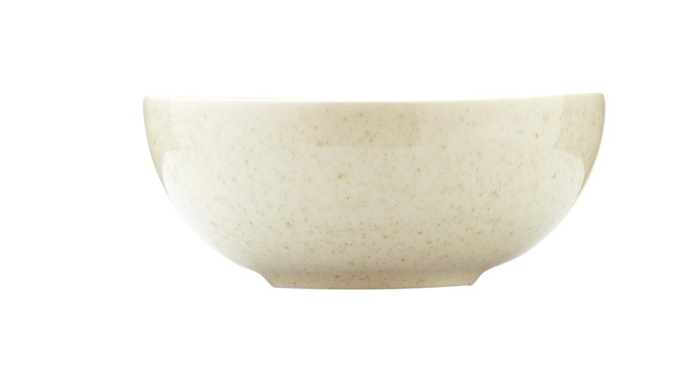 Kütahya Porselen Suppenteller Kütahya Porselen 2er Schüssel Set 17 cm Porzellan beige Modern
