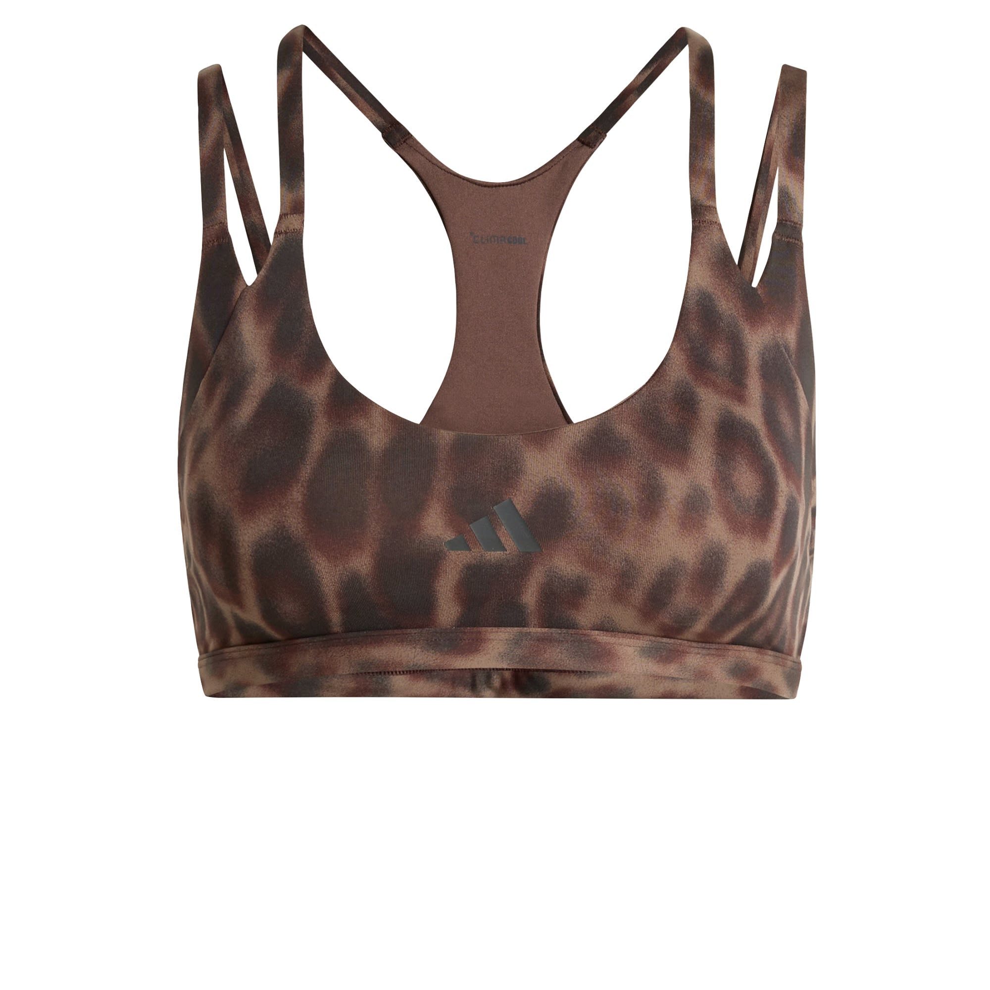 Sport-BH OPTIME LEOPARD TRÄGER-BH MIT LEICHTEM HALT