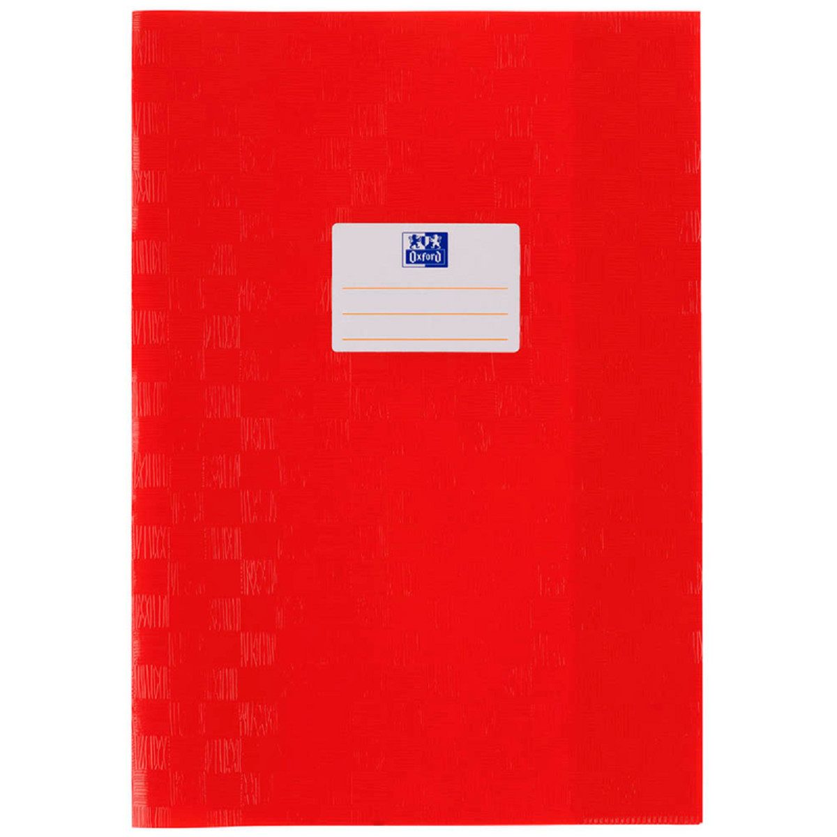 OXFORD Druckerpapier Oxford 100800027 Oxford Hefthüllen für DIN A4 PP Bast hellrot