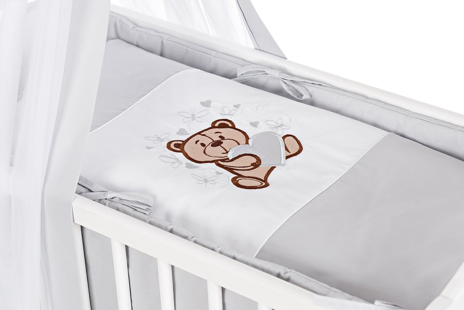 Babyhafen Beistellbett Babybett Komplettbett Teddybär & günstig online kaufen
