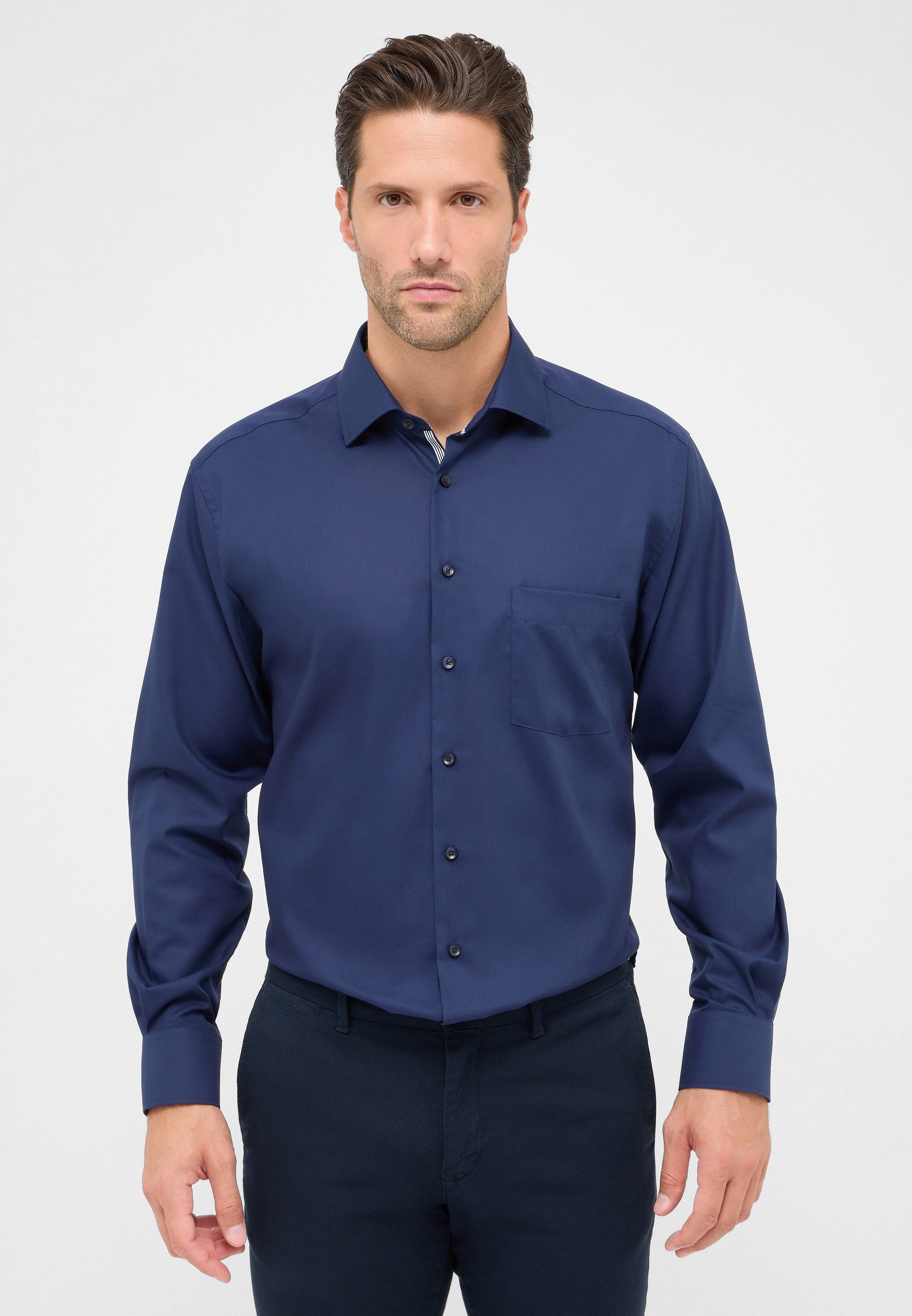 Eterna Langarmhemd MODERN FIT NON IRON (bügelfrei)