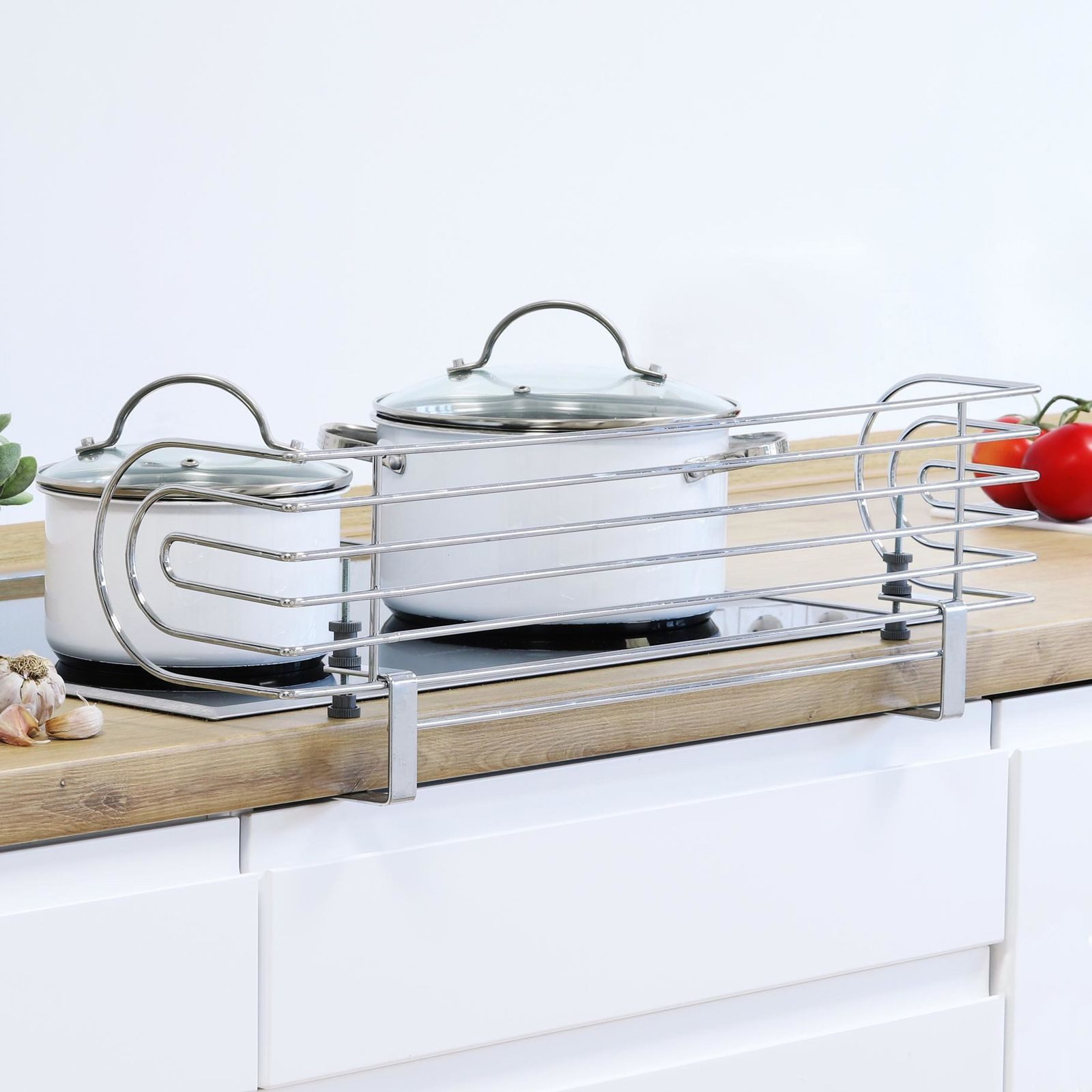 Gravidus Охранник печки Охранник печки 60cm Kinder Schutzgitter Herd Sicherungsgitter Metall