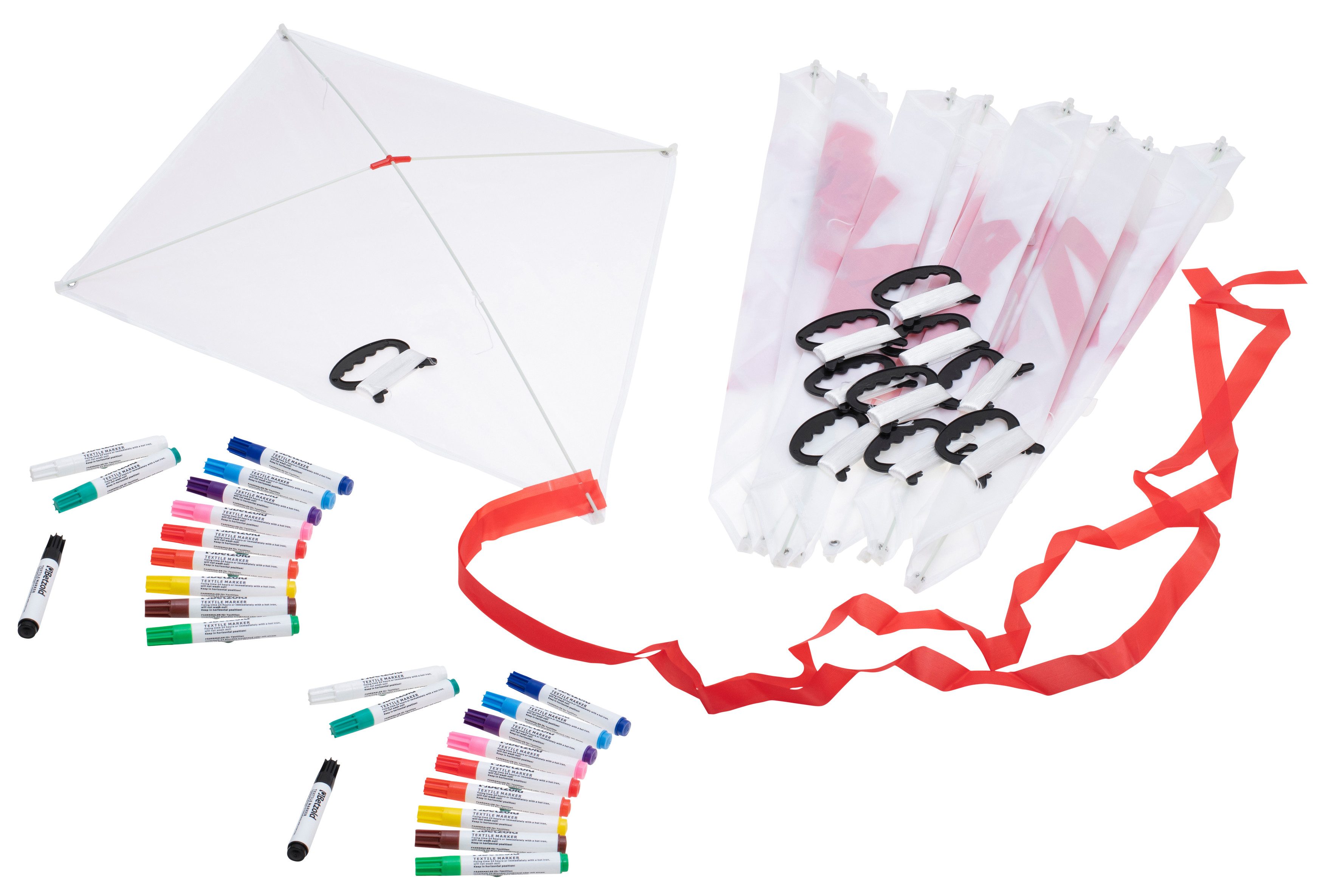 Betzold Bastelnaturmaterial Drachen-Sparset, 10 Drachen - Flugspielzeug Kin günstig online kaufen