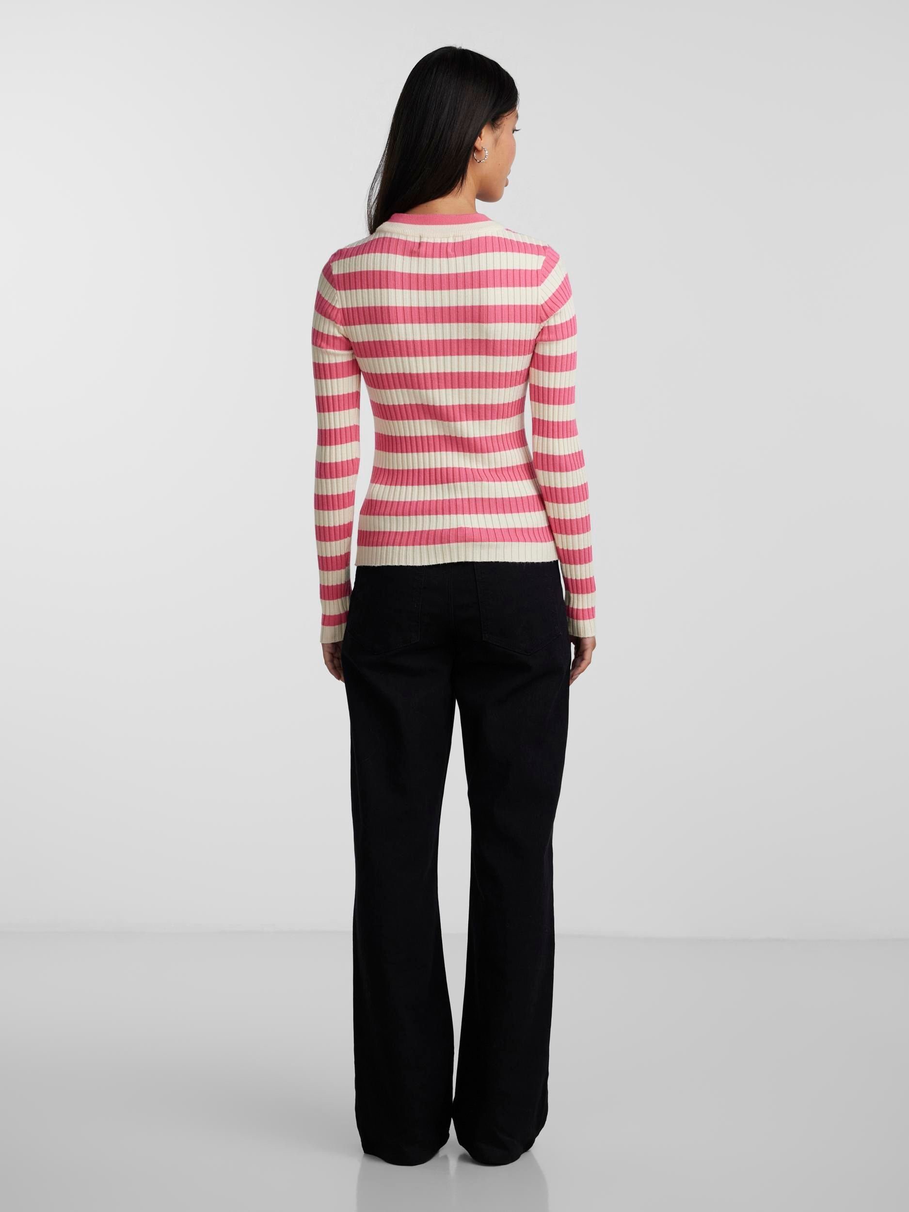 pieces Strickpullover rosa