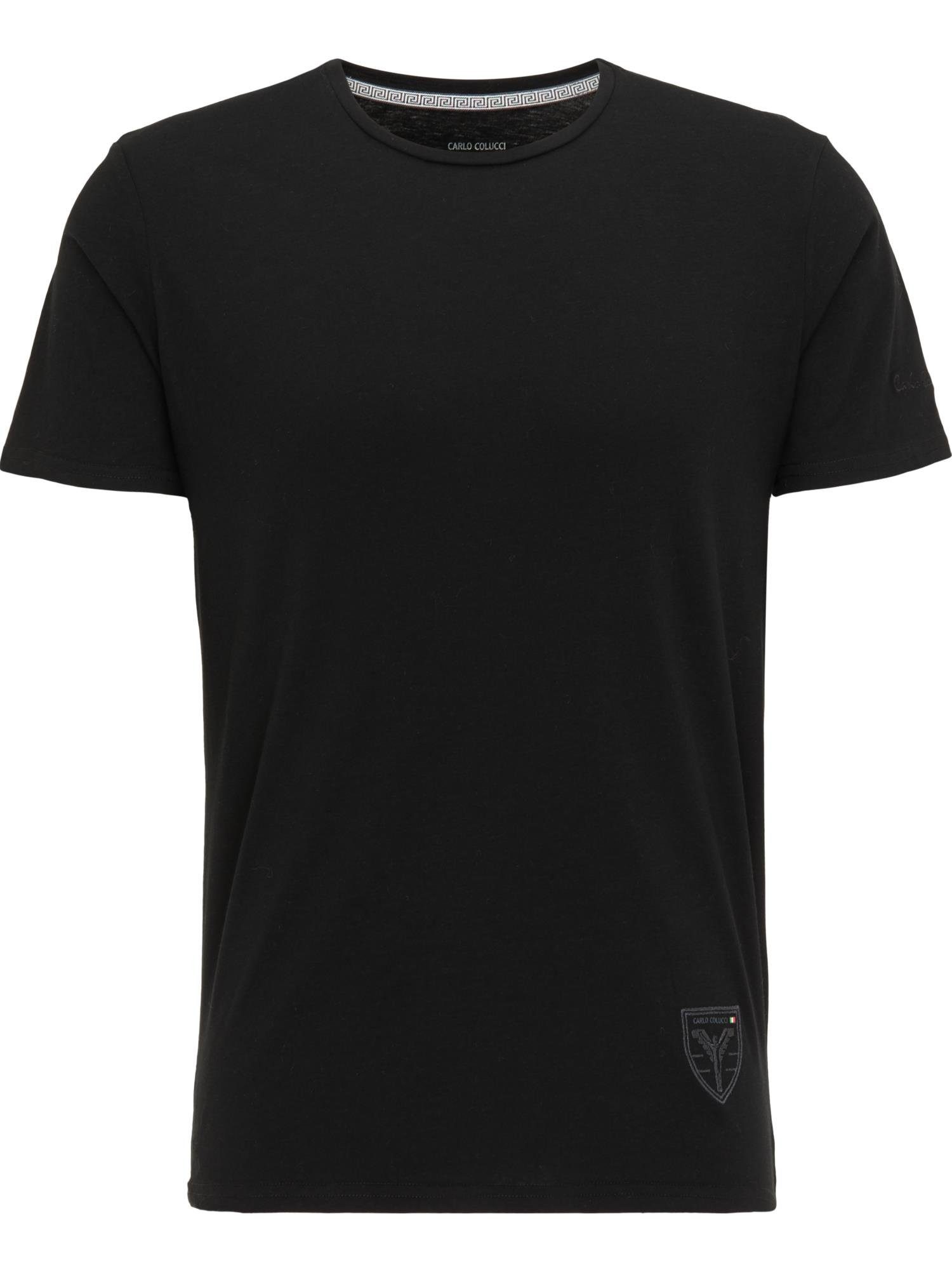CARLO COLUCCI Kurzarmshirt Cavallar