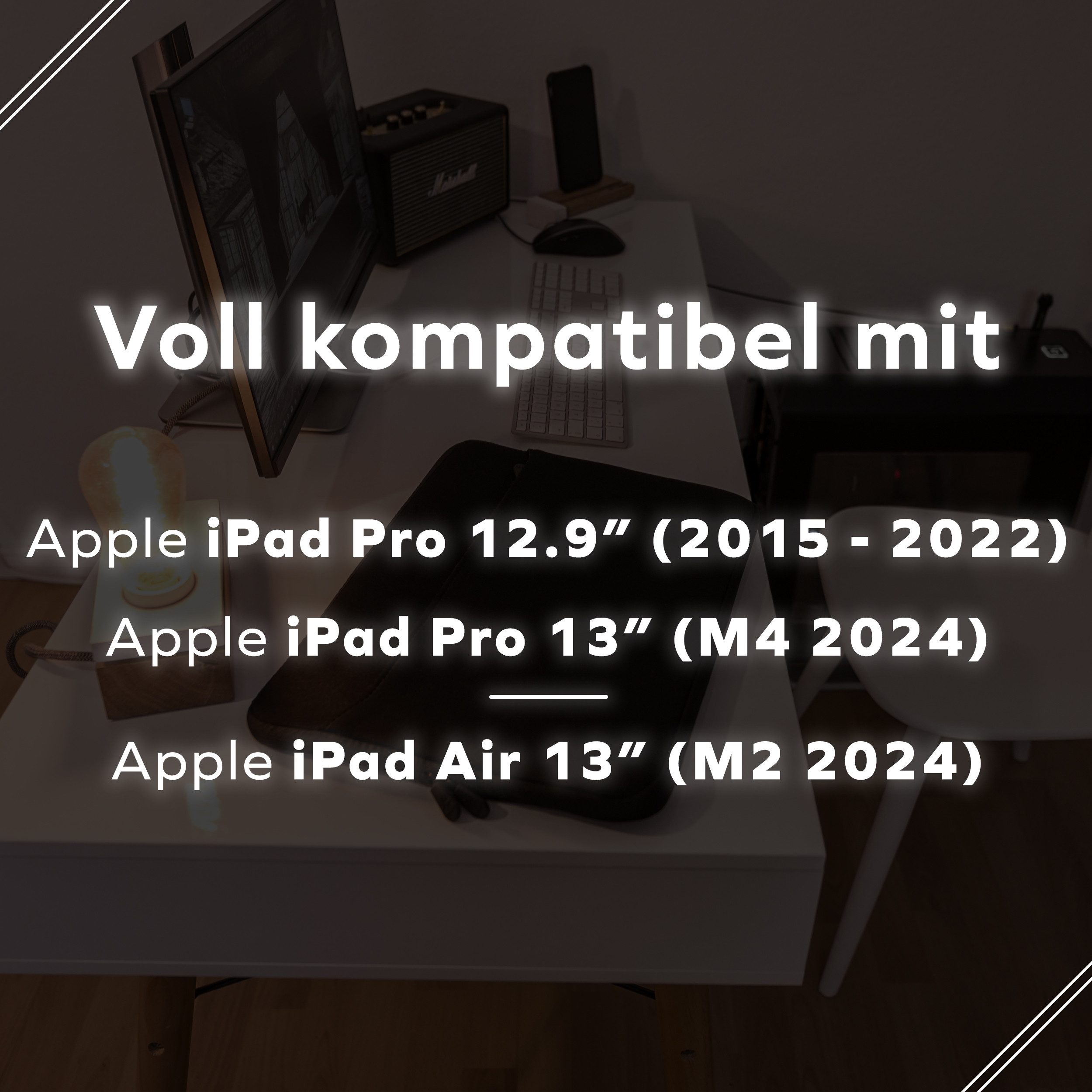 honju Tablettasche Darkroom iPad Air 13 / iPad Pro 13 Tasche, Innentasche, günstig online kaufen