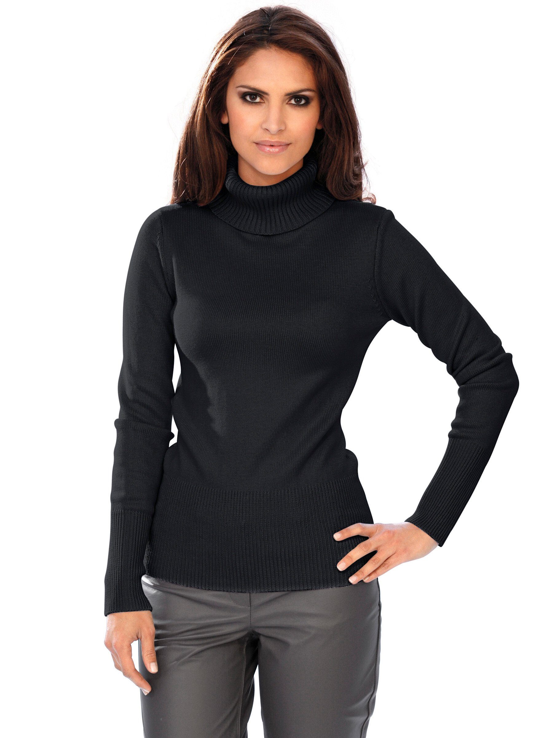 heine Strickpullover schwarz